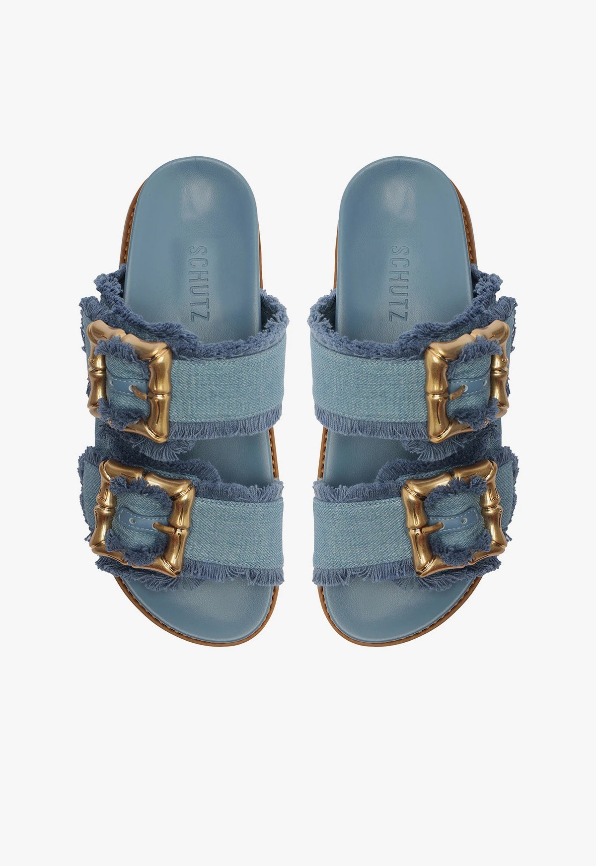 Enola Sporty Denim Sandal SPRING 24 - Schutz Shoes