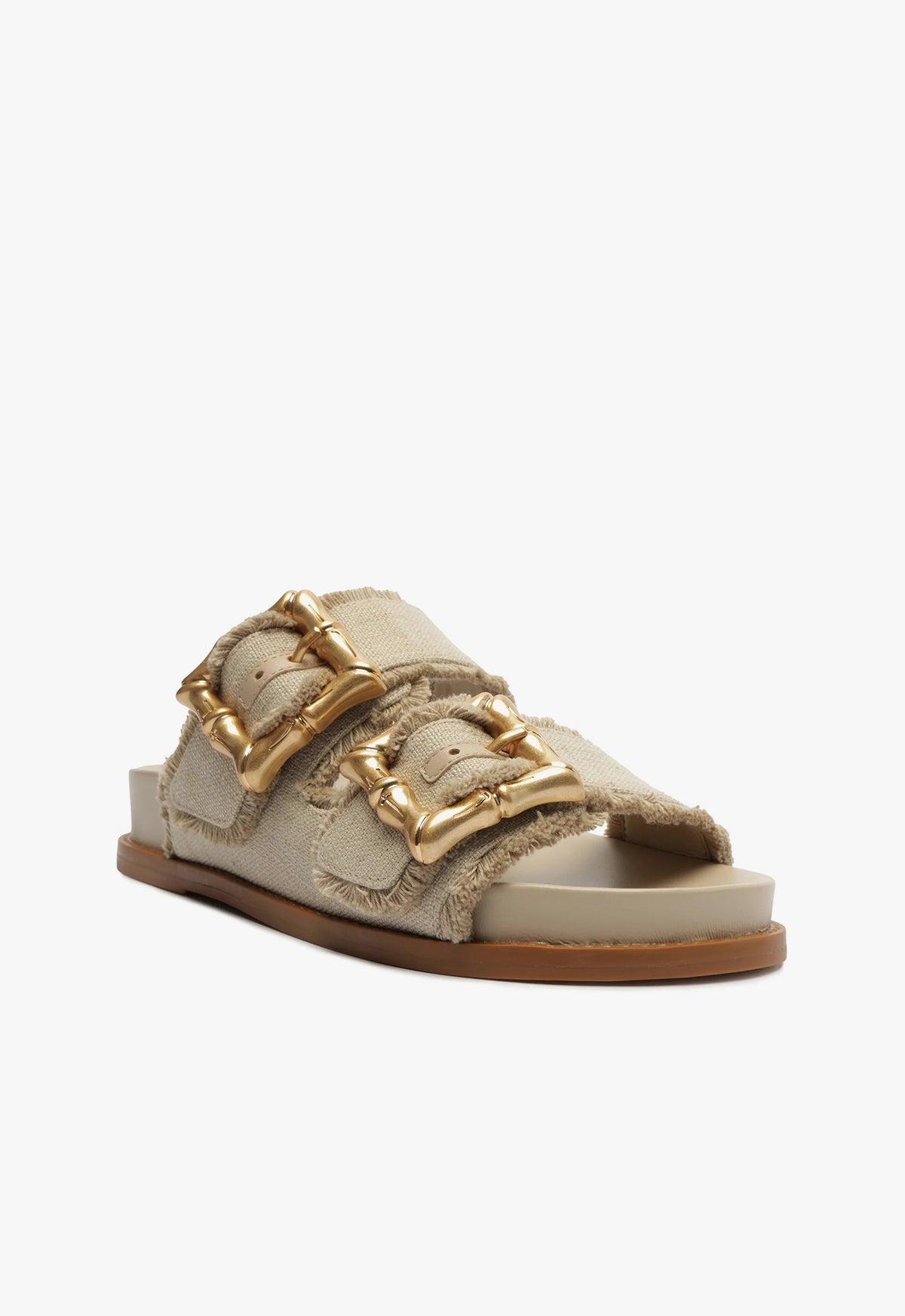 Enola Sporty Linen Sandal SPRING 24 - Schutz Shoes