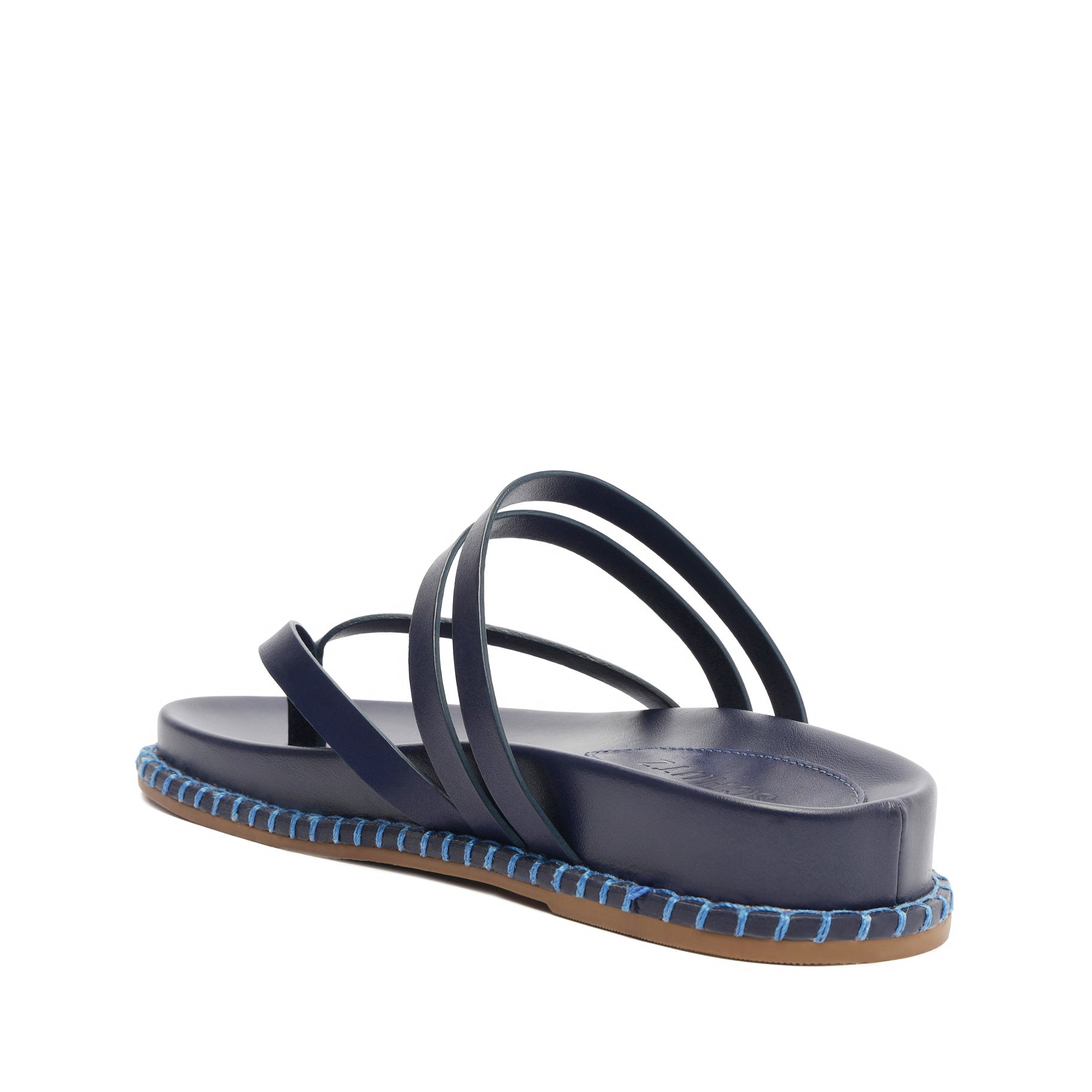 Rania Sporty Leather Sandal Flats High Summer 24    - Schutz Shoes