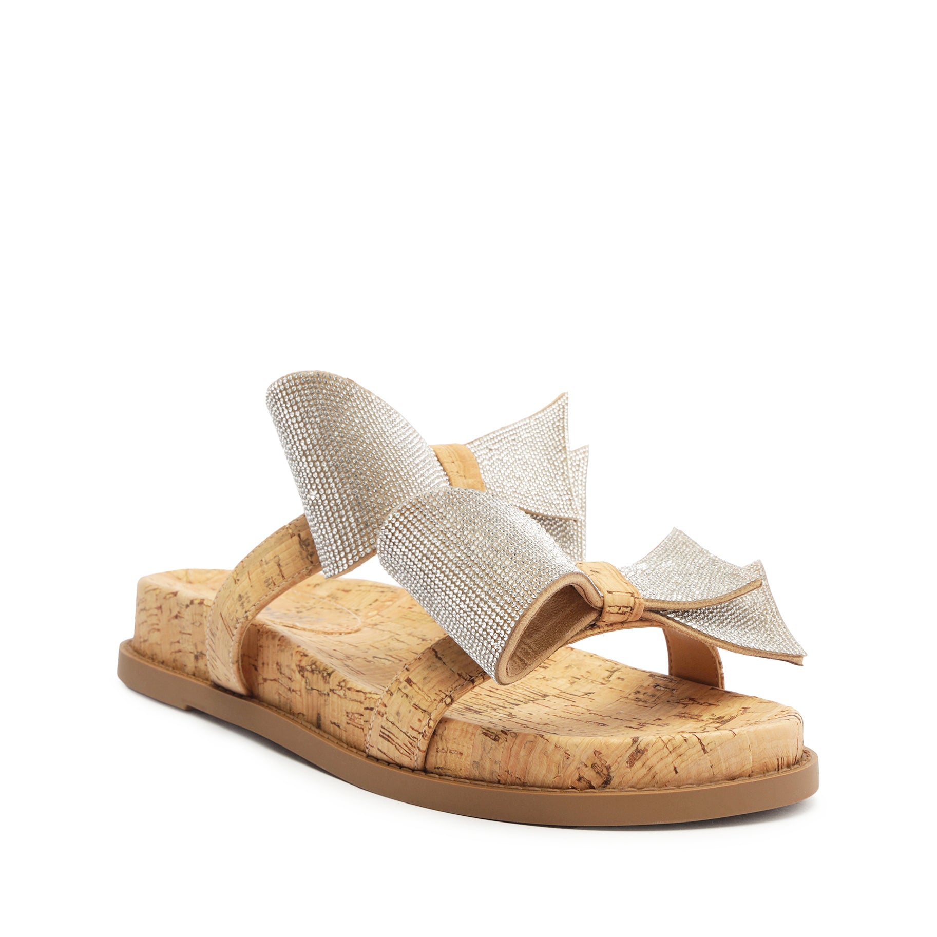 Lienne Sporty Cork Sandal Flats High Summer 24    - Schutz Shoes