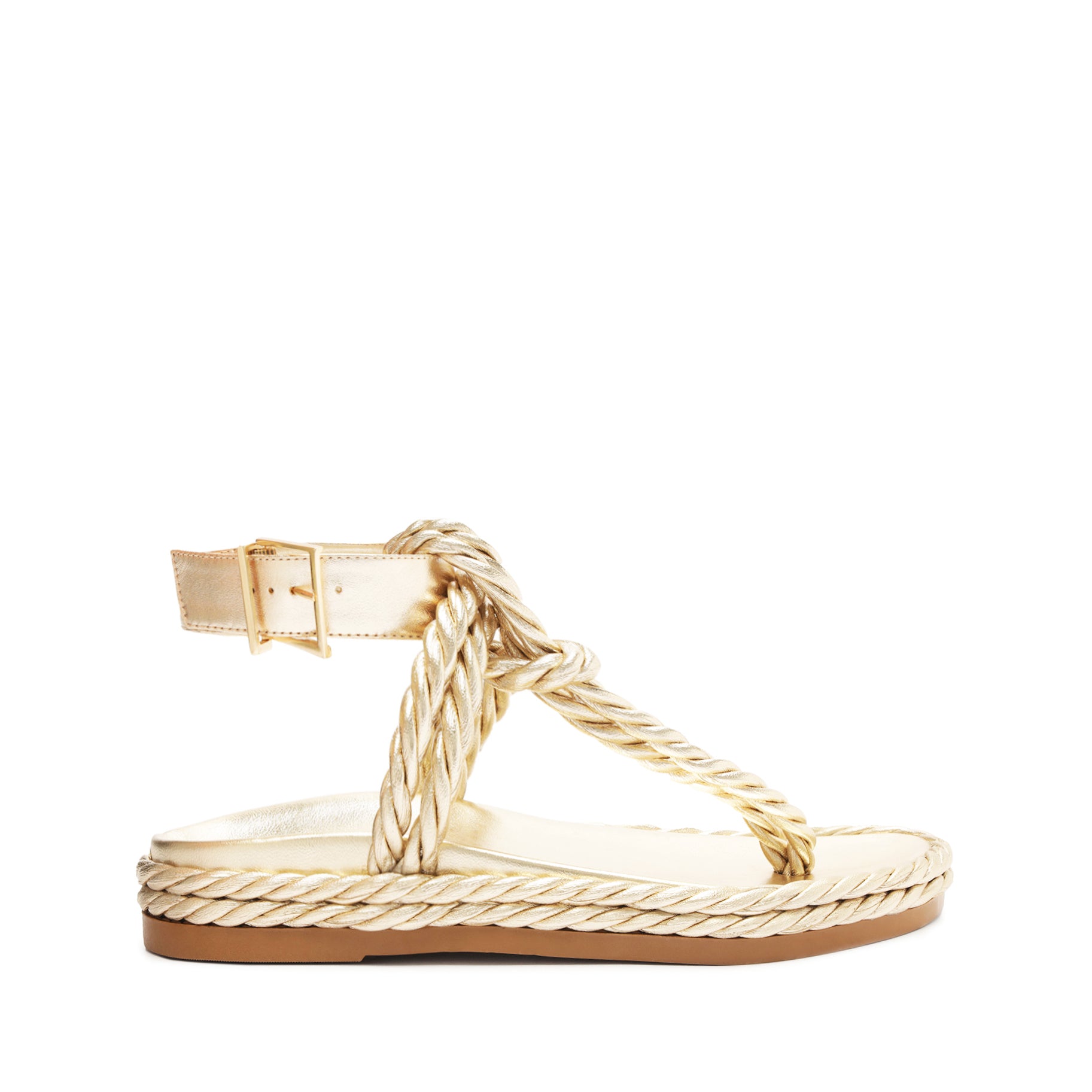 Laurel Sporty Metallic Sandal Sandals High Summer 24 5 Gold Metallic Leather - Schutz Shoes