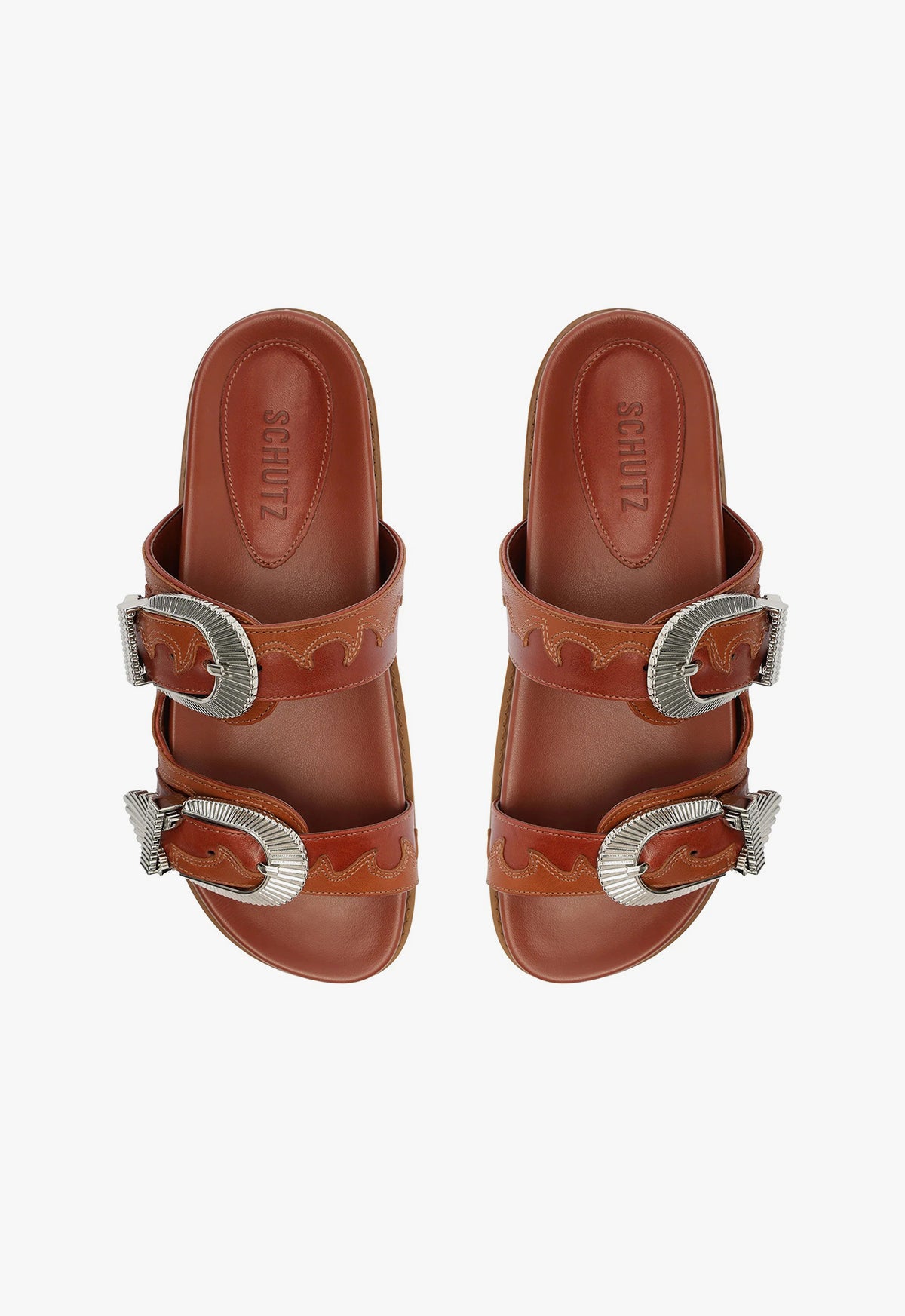 Harper Sporty Leather Sandal Pre Fall 24 - Schutz Shoes