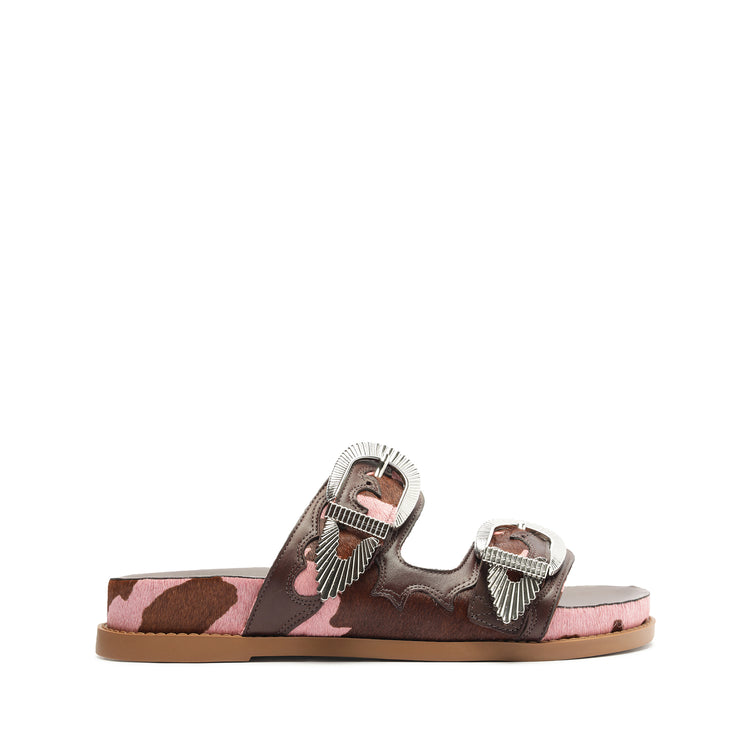 Harper Sporty Leather Sandal Sandals Pre Fall 24 5 Pink Atanado Prime Leather - Schutz Shoes