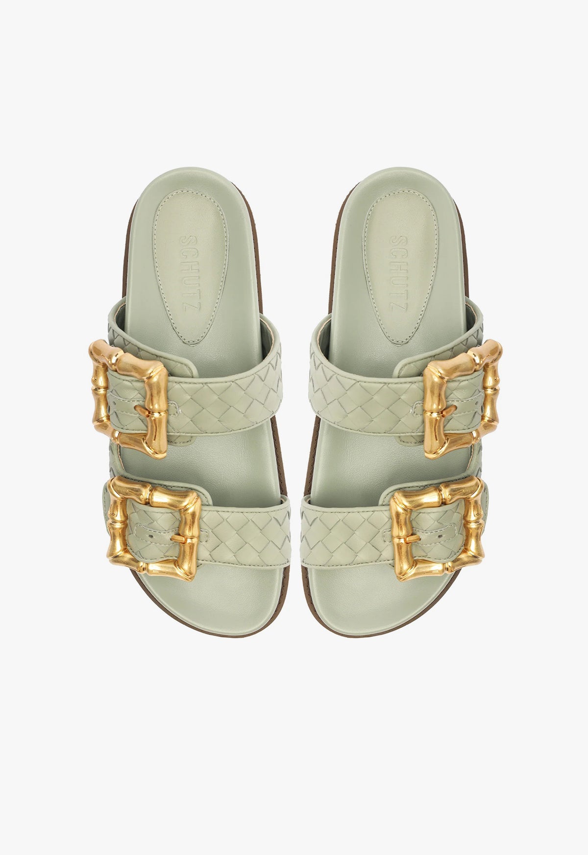 Enola Schutz Sandales Schutz Enola Sporty Woven Leather Sandals