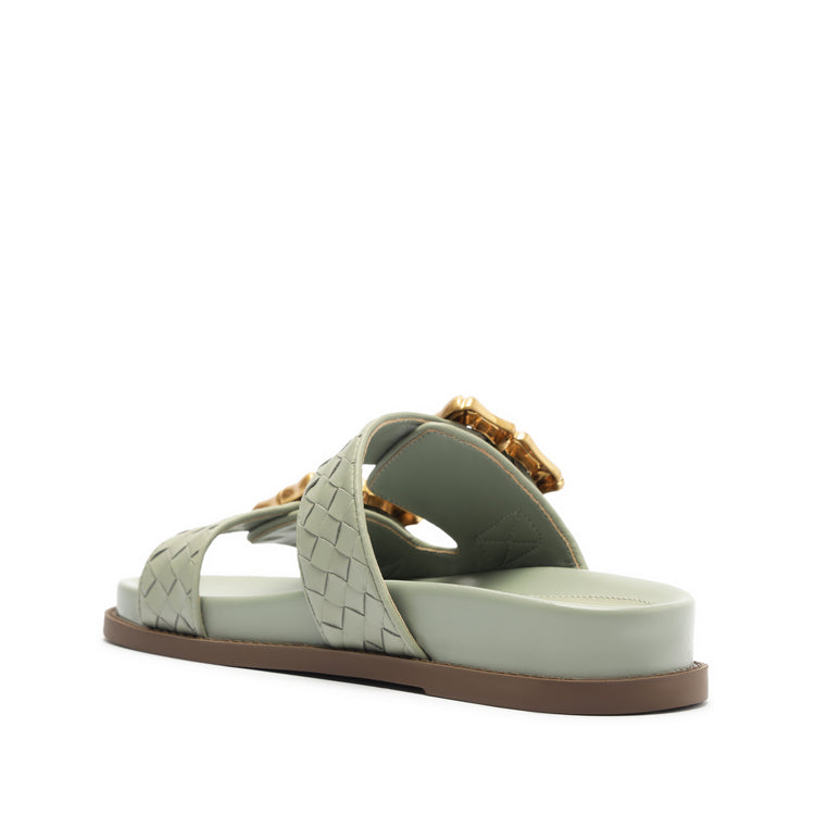 Enola Sporty Woven Leather Sandal Sandals Summer 24    - Schutz Shoes