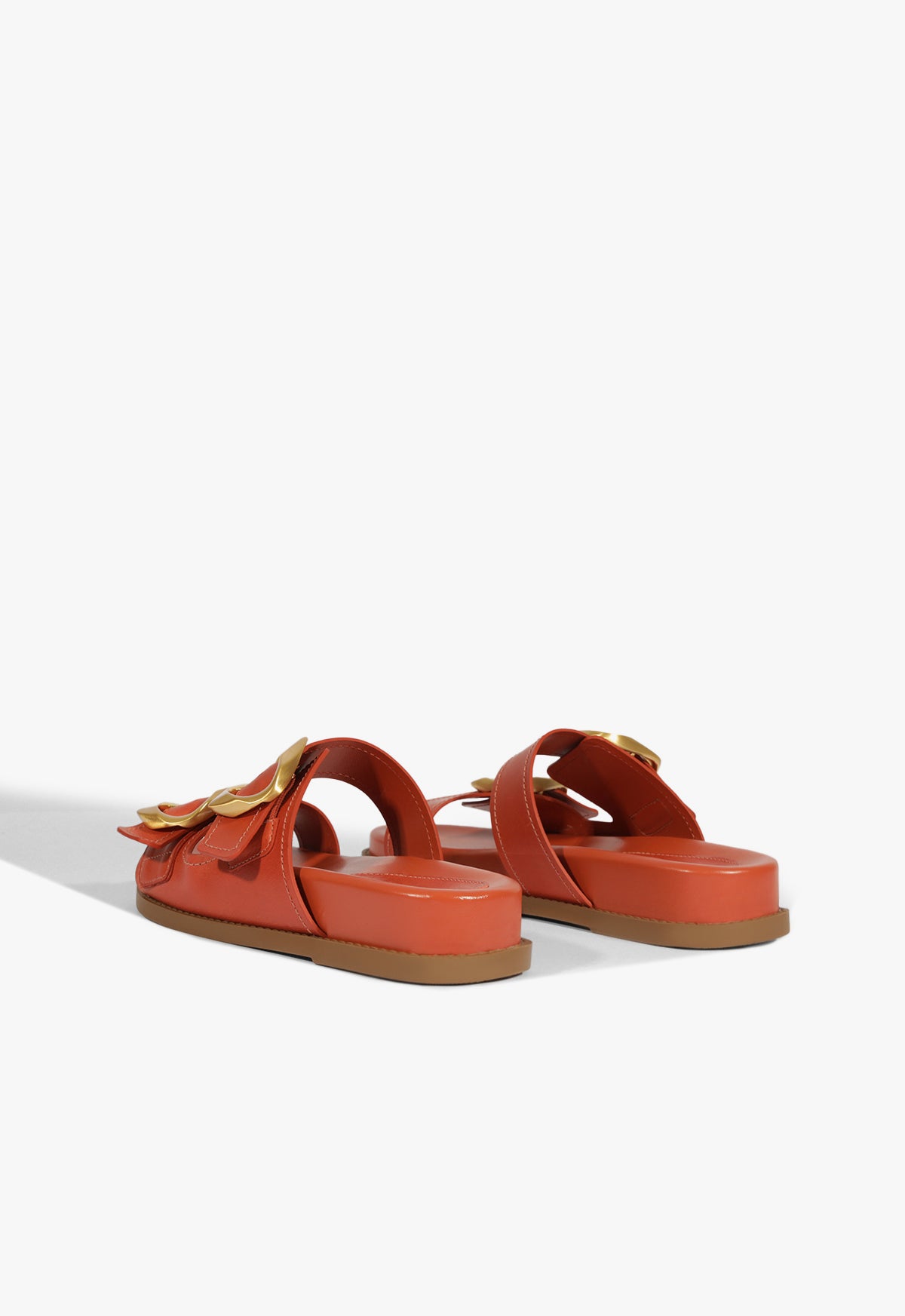 Olga Sporty Leather Sandal Flats Spring 25 - Schutz Shoes