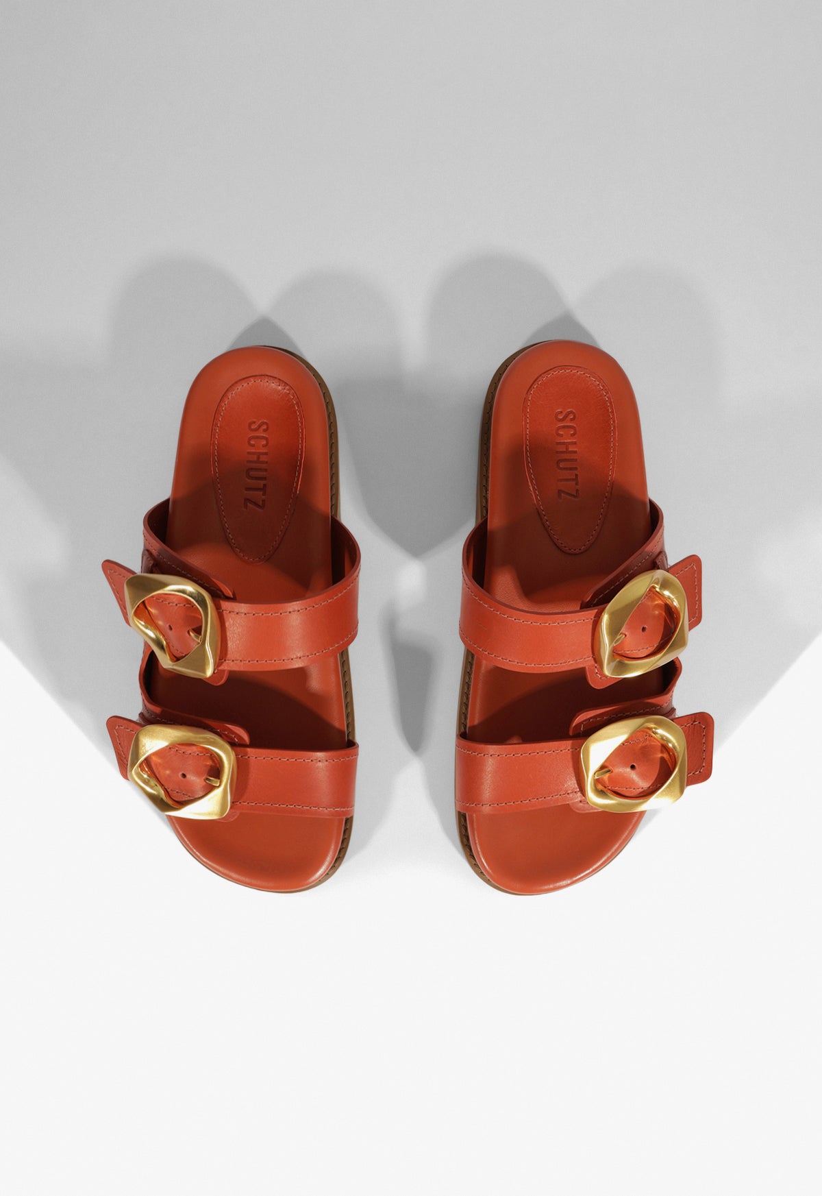 Olga Sporty Leather Sandal Spring 25 - Schutz Shoes