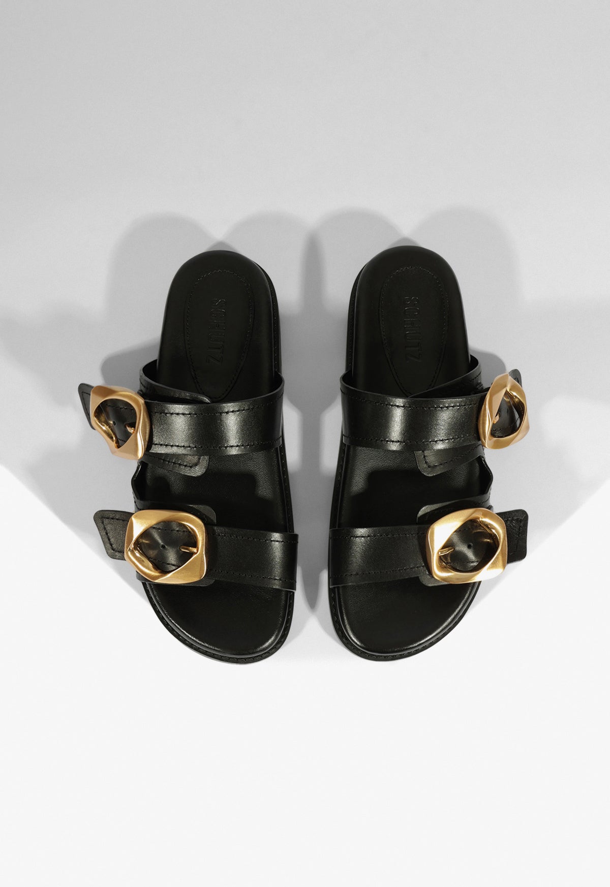 Olga Sporty Leather Sandal Spring 25 - Schutz Shoes