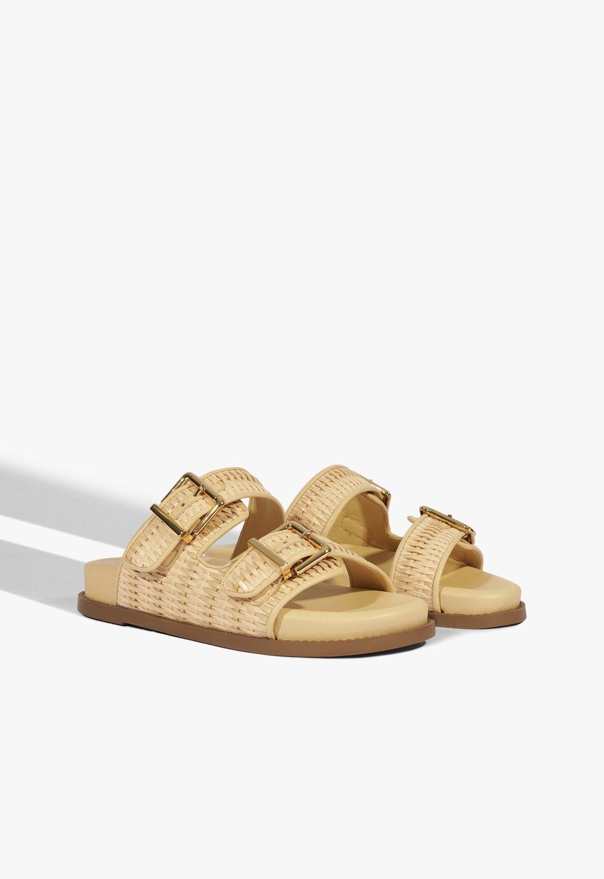 Naomi Beige Sporty Sandal โ SCHUTZ