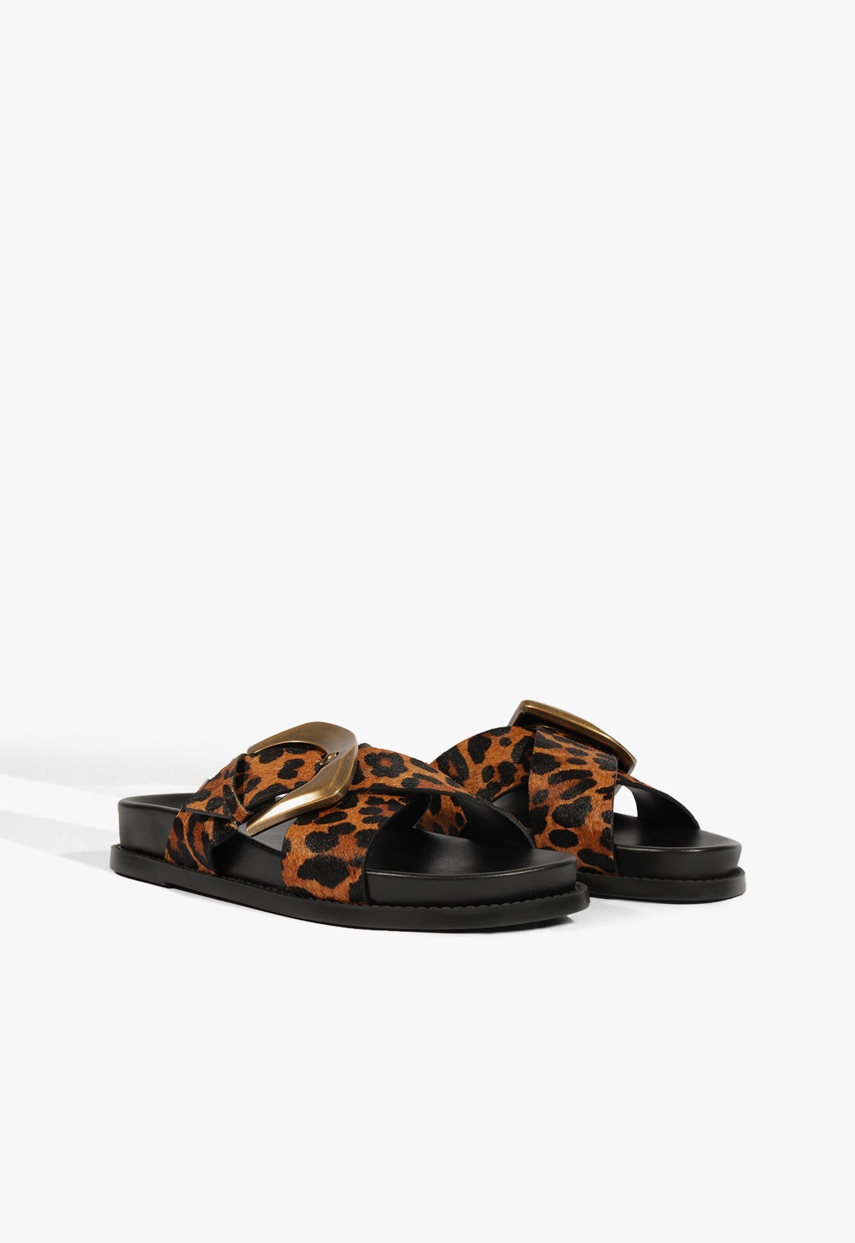 Lois Sporty Hair Calf Sandal - Schutz Shoes