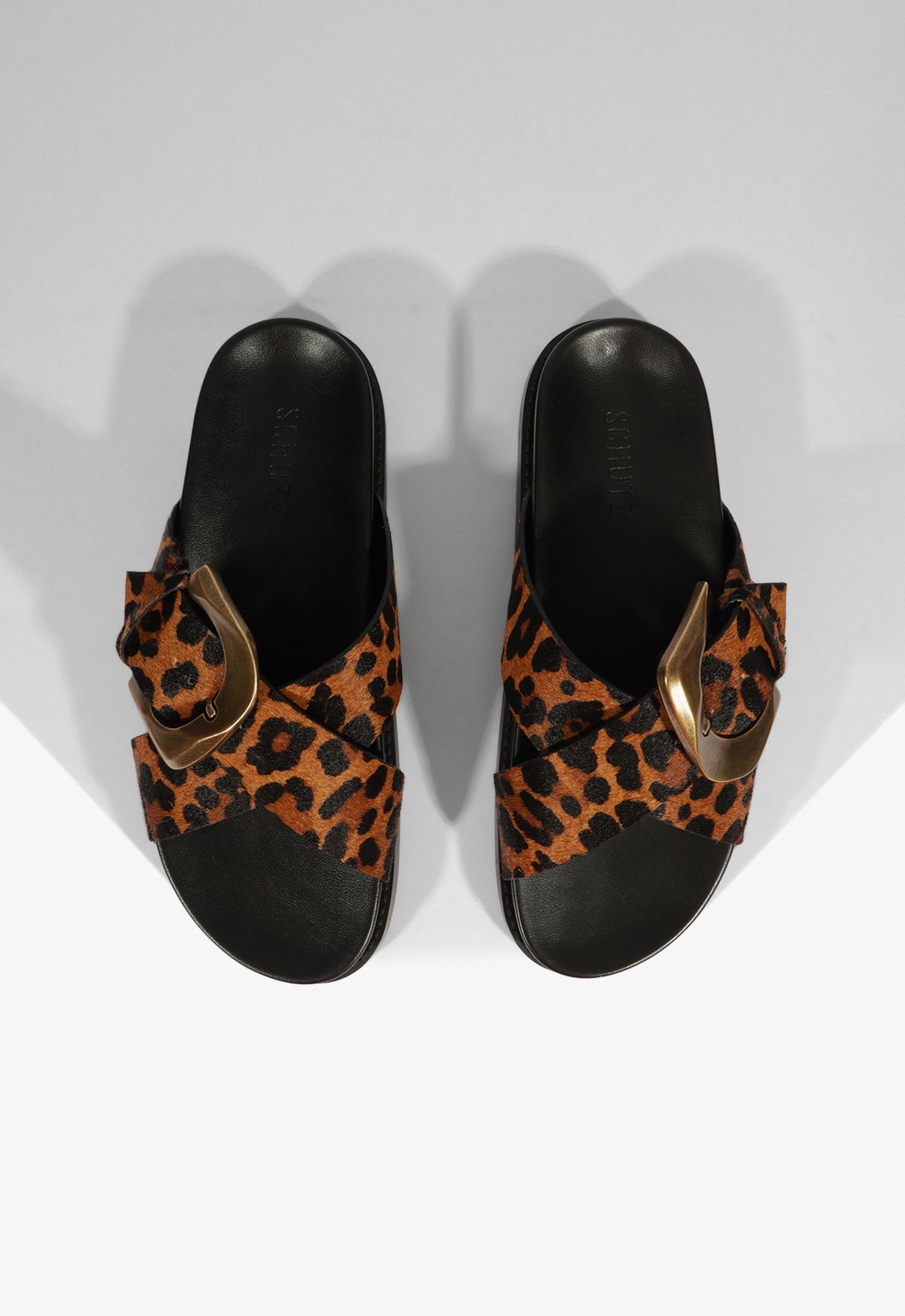 Lois Sporty Hair Calf Sandal - Schutz Shoes