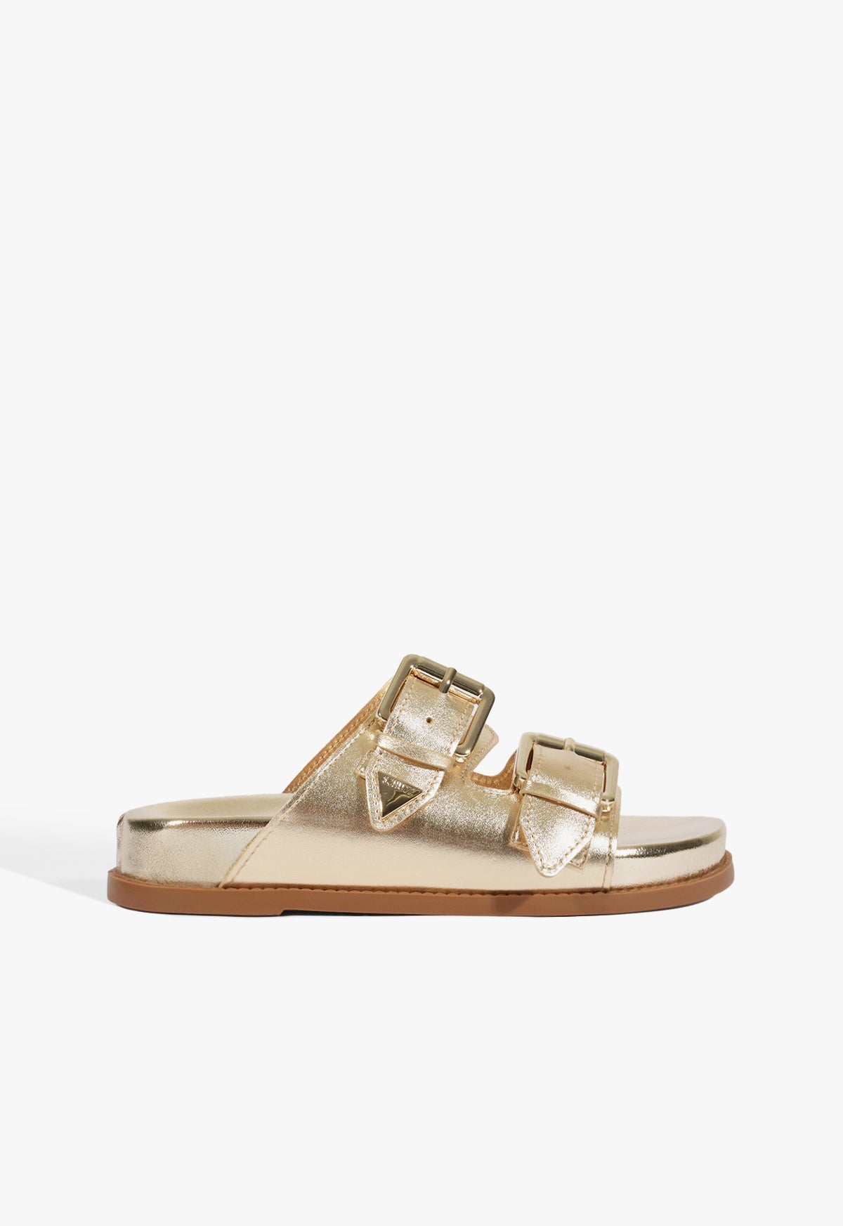 Naomi Metallic Sandal 5 Platinum Metallic - Schutz Shoes