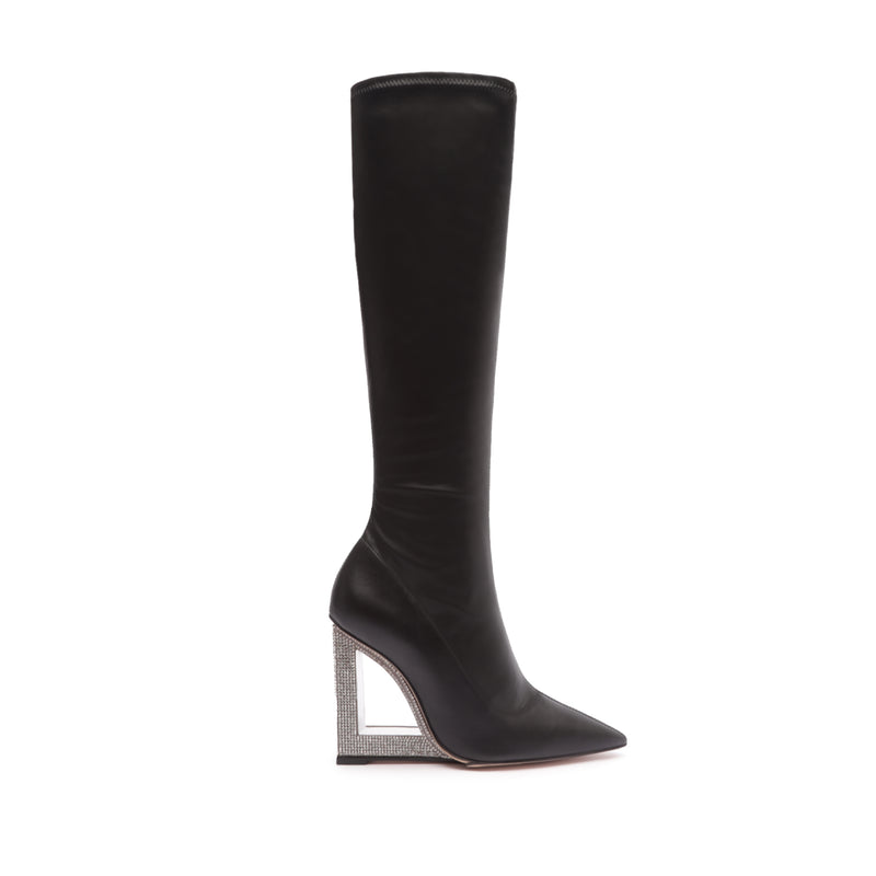 Filipa Glam Boot Boots Winter 23 5 Black Leather - Schutz Shoes