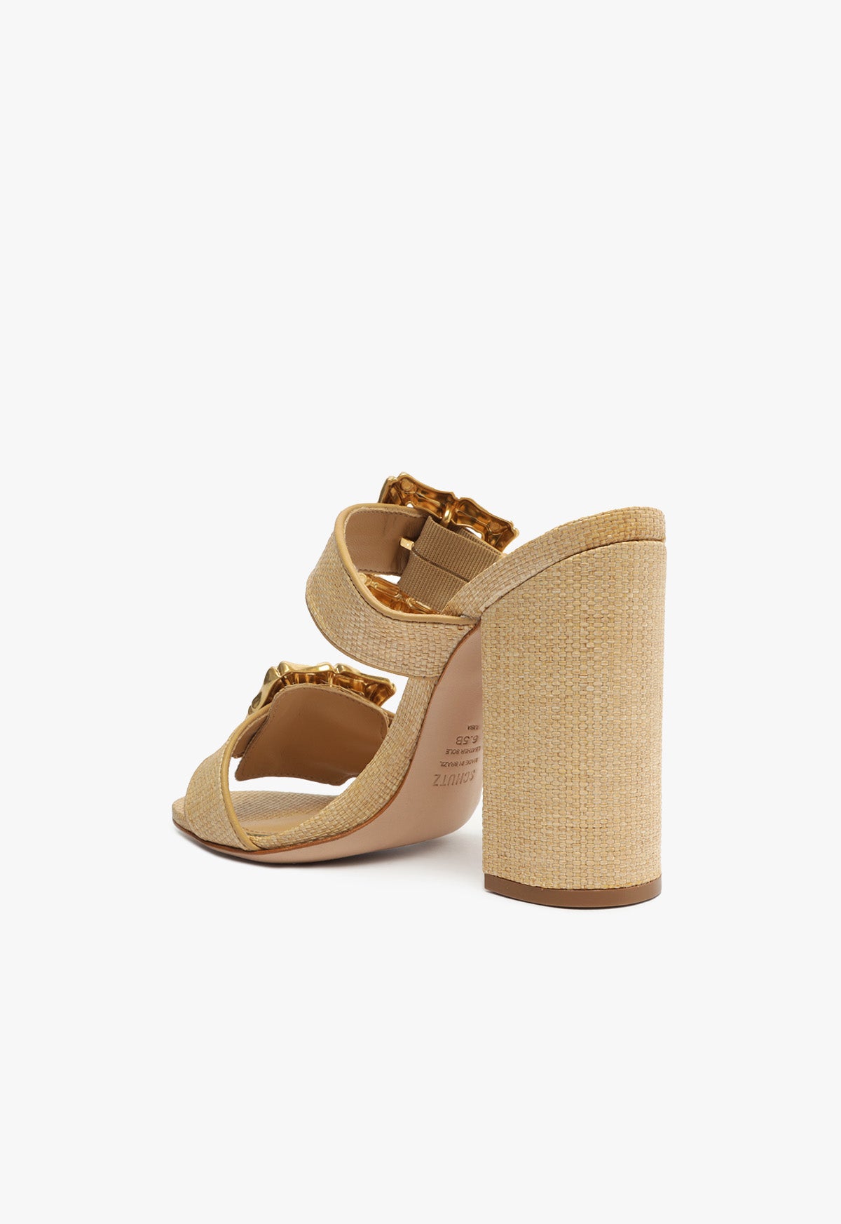 Enola Natural Leather Sandal OLD - Schutz Shoes