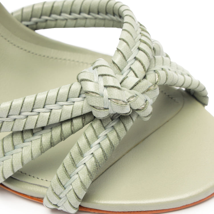 Kareena Woven Leather Sandal Sandals Summer 24    - Schutz Shoes