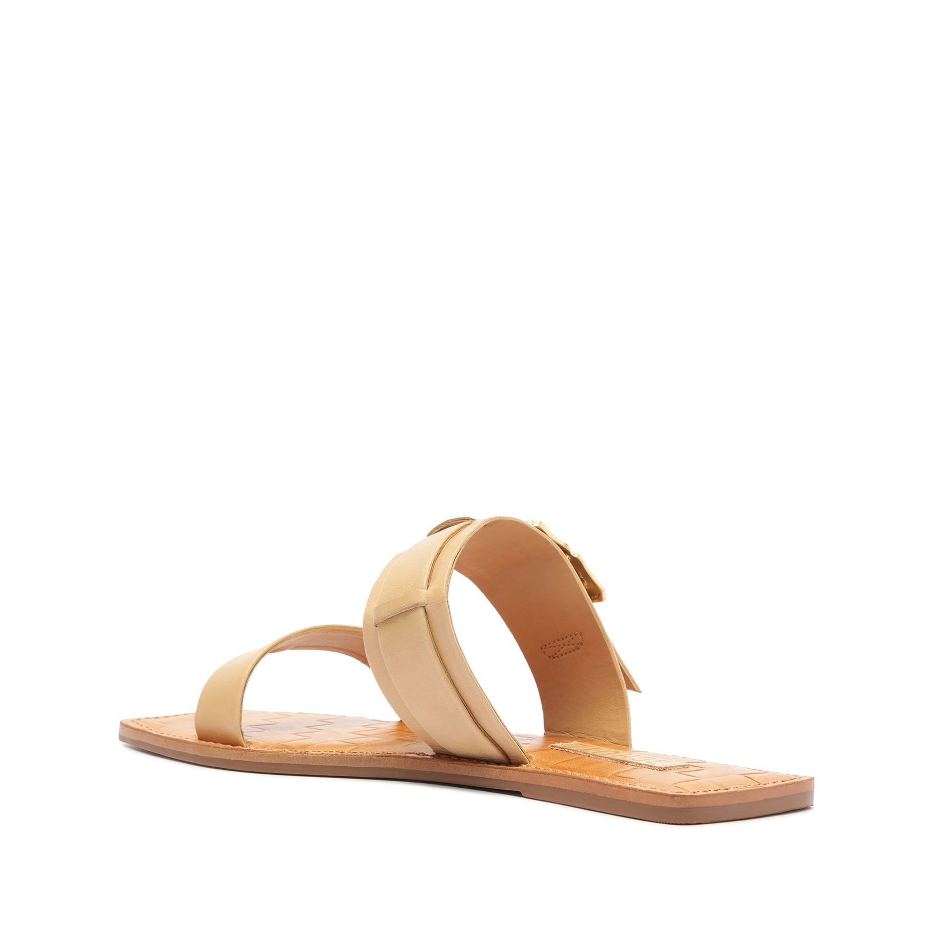 Enola Double Leather Sandal Flats Summer 24    - Schutz Shoes