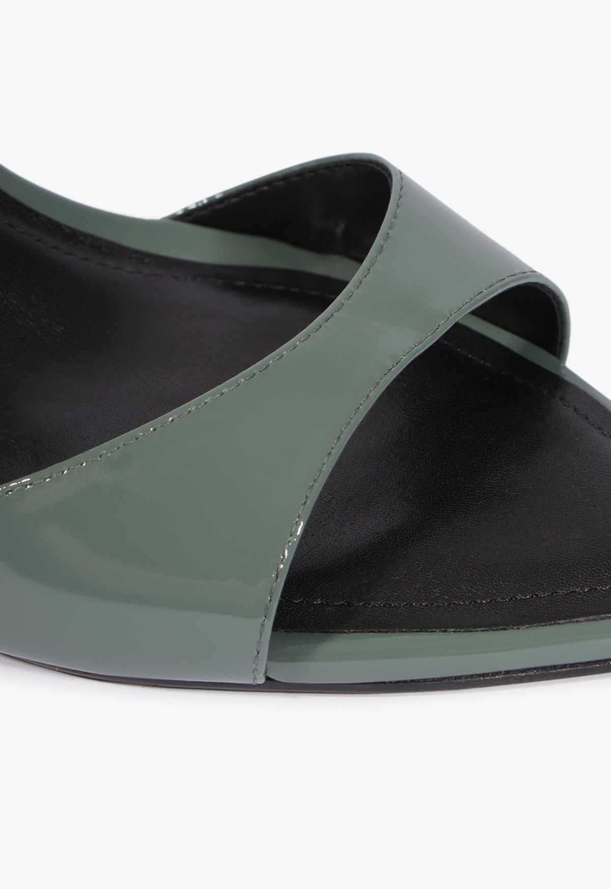 Elodie Buckle Patent Leather Sandal - Schutz Shoes