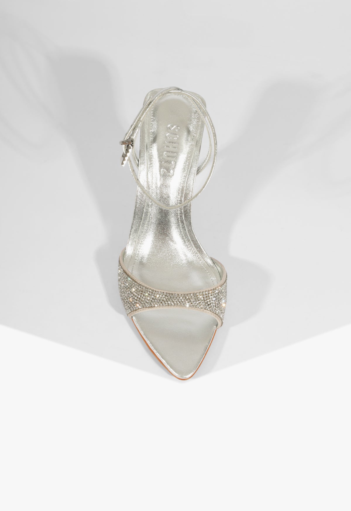 Elodie Buckle Shine Metallic Sandal - Schutz Shoes