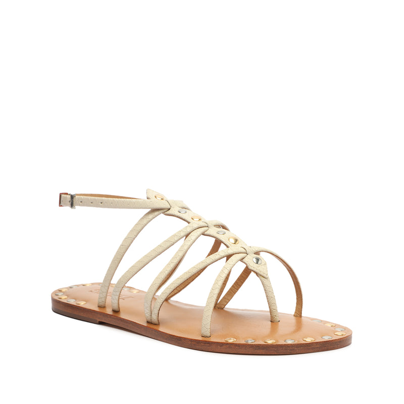 Malaya Casual Leather Sandal Flats OLD    - Schutz Shoes