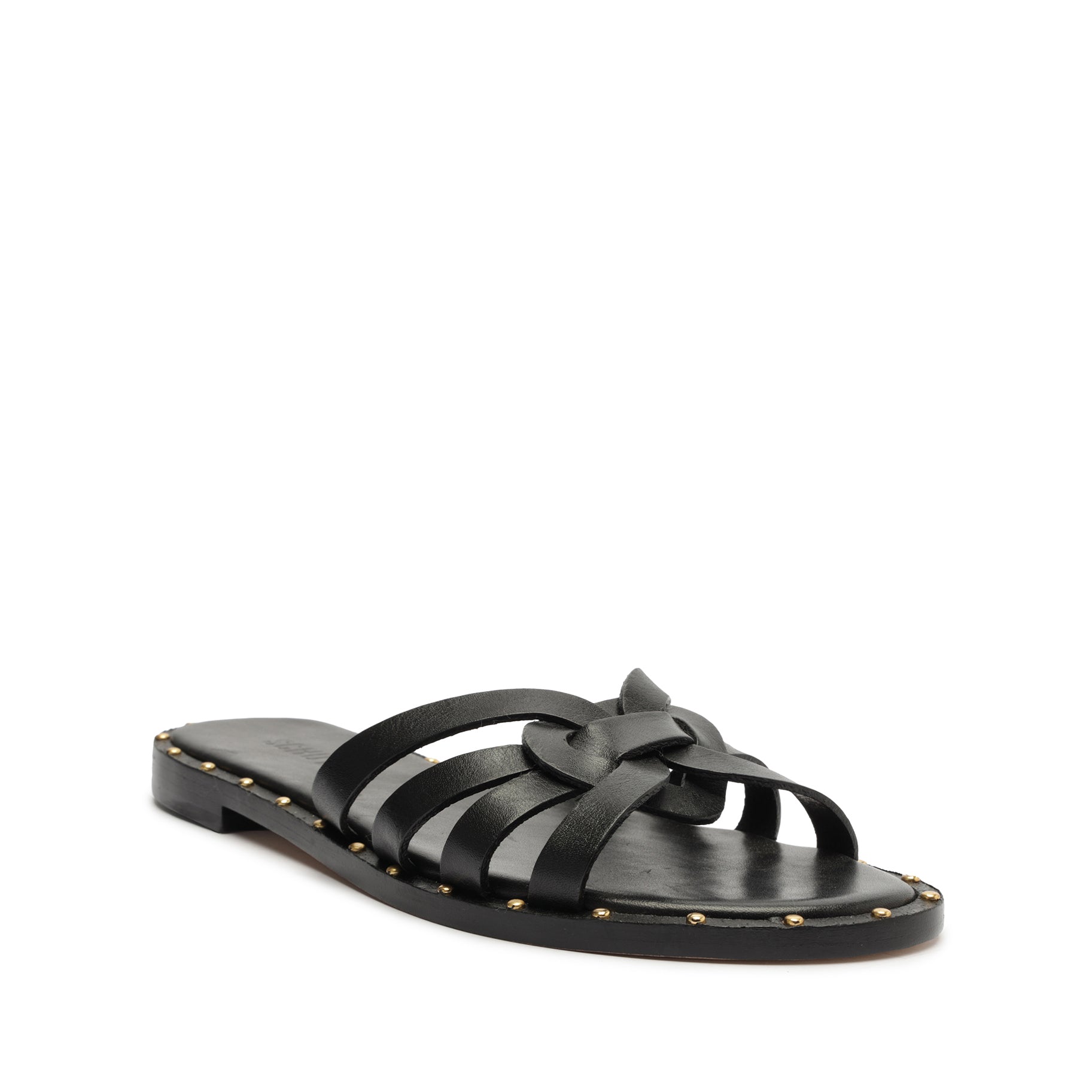 Phoenix Flat Leather Sandal Flats SPRING 24    - Schutz Shoes