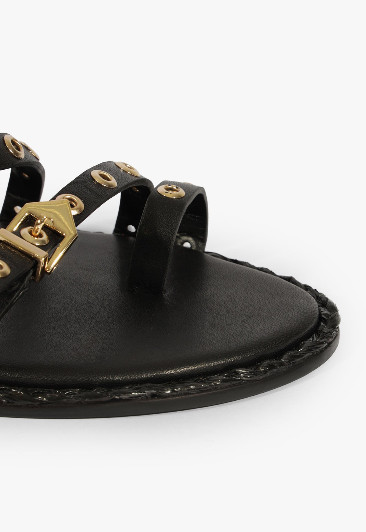 Annete Leather Sandal Flats Spring 25 - Schutz Shoes