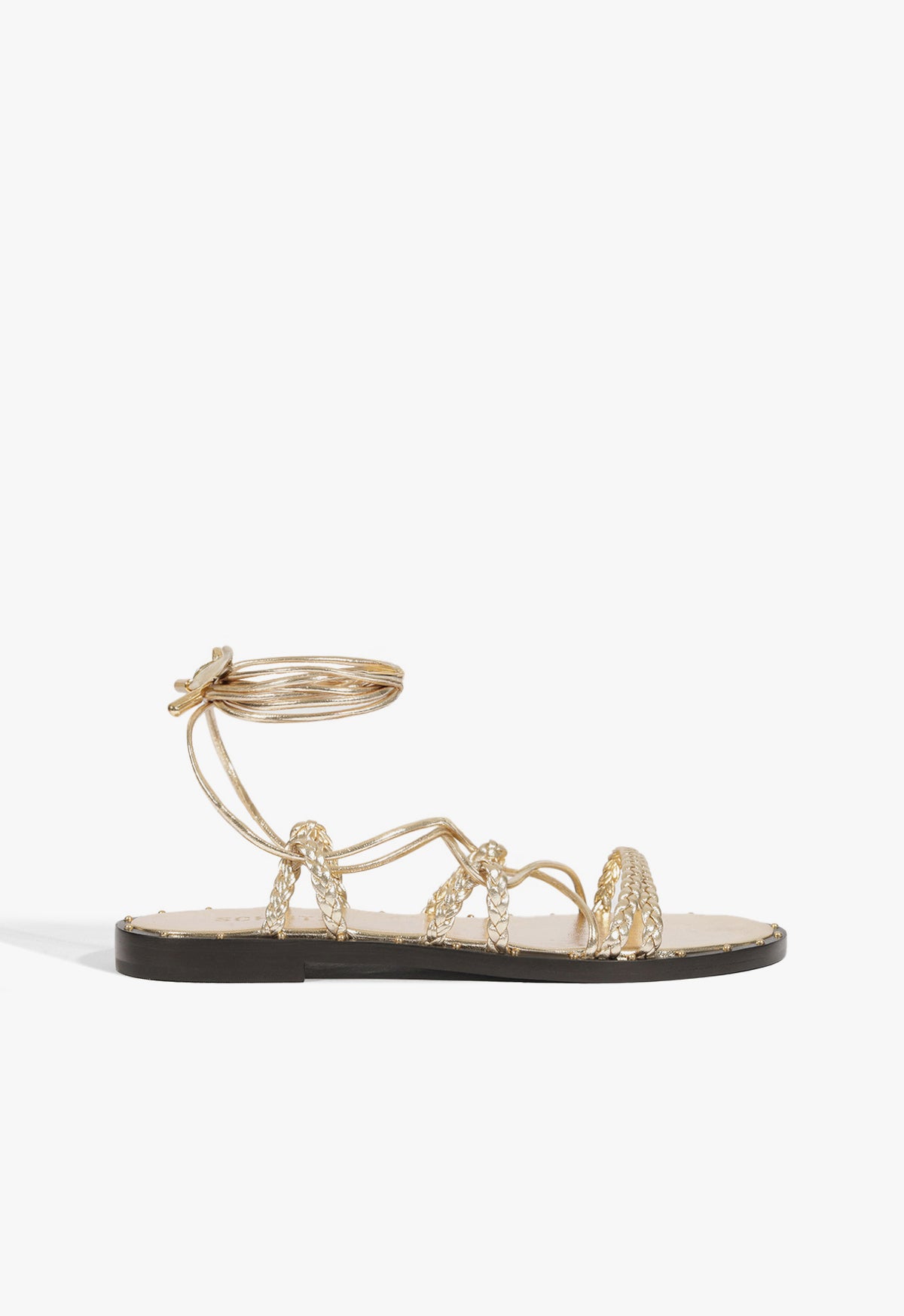 Antonia Metallic Sandal SUMMER 25 5 Gold Metallic Synthetic - Schutz Shoes