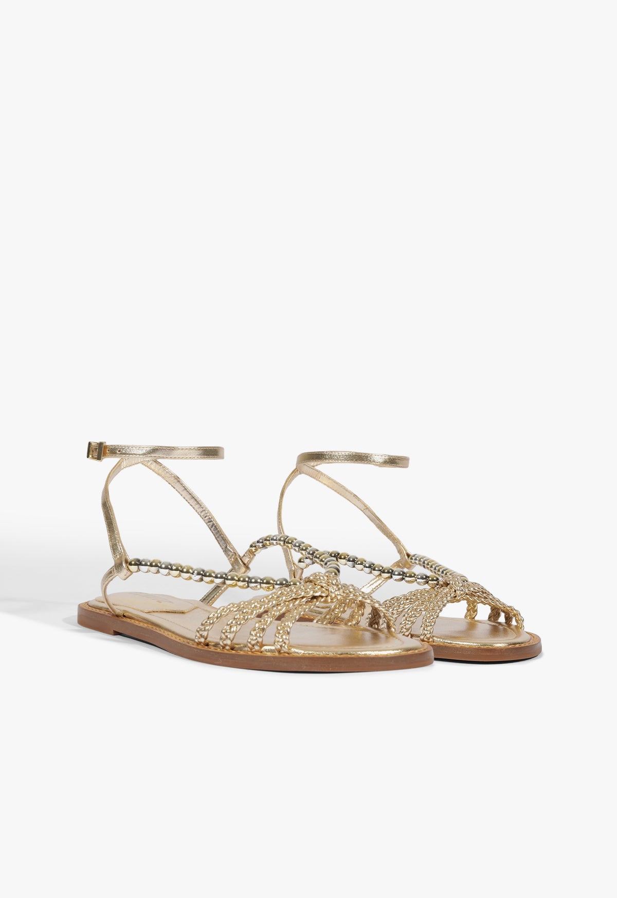 Adele Leather Flat Sandal - Schutz Shoes