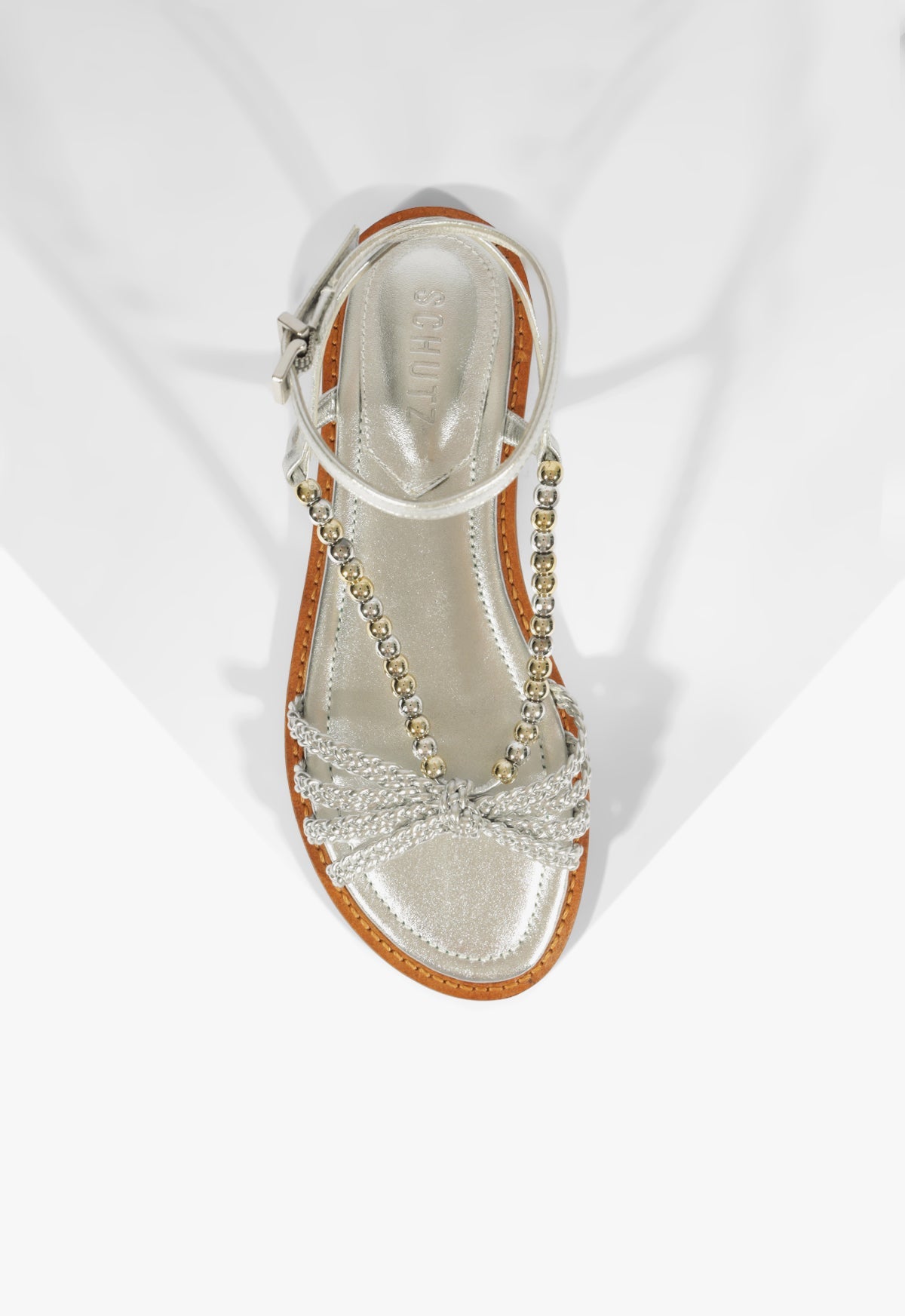 Adele Leather Flat Sandal - Schutz Shoes