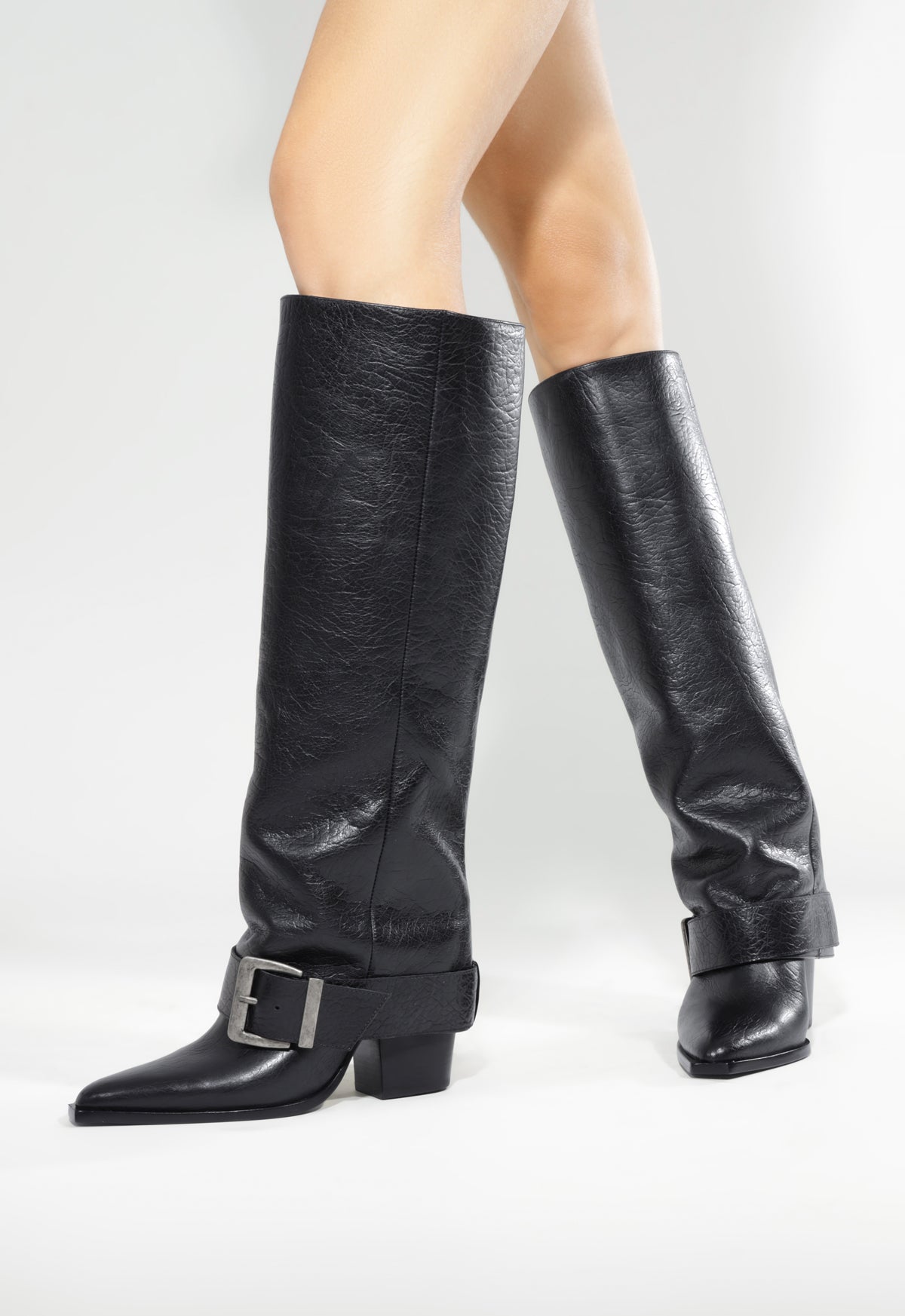 Parker Up Leather Boot - Schutz Shoes