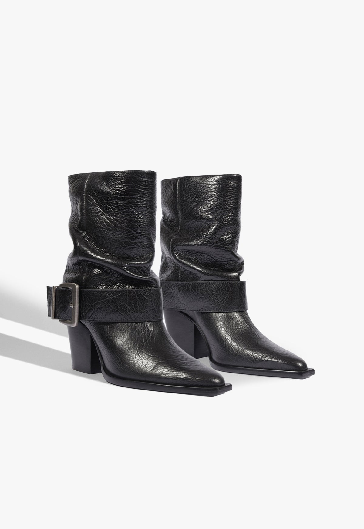Parker Leather Bootie - Schutz Shoes