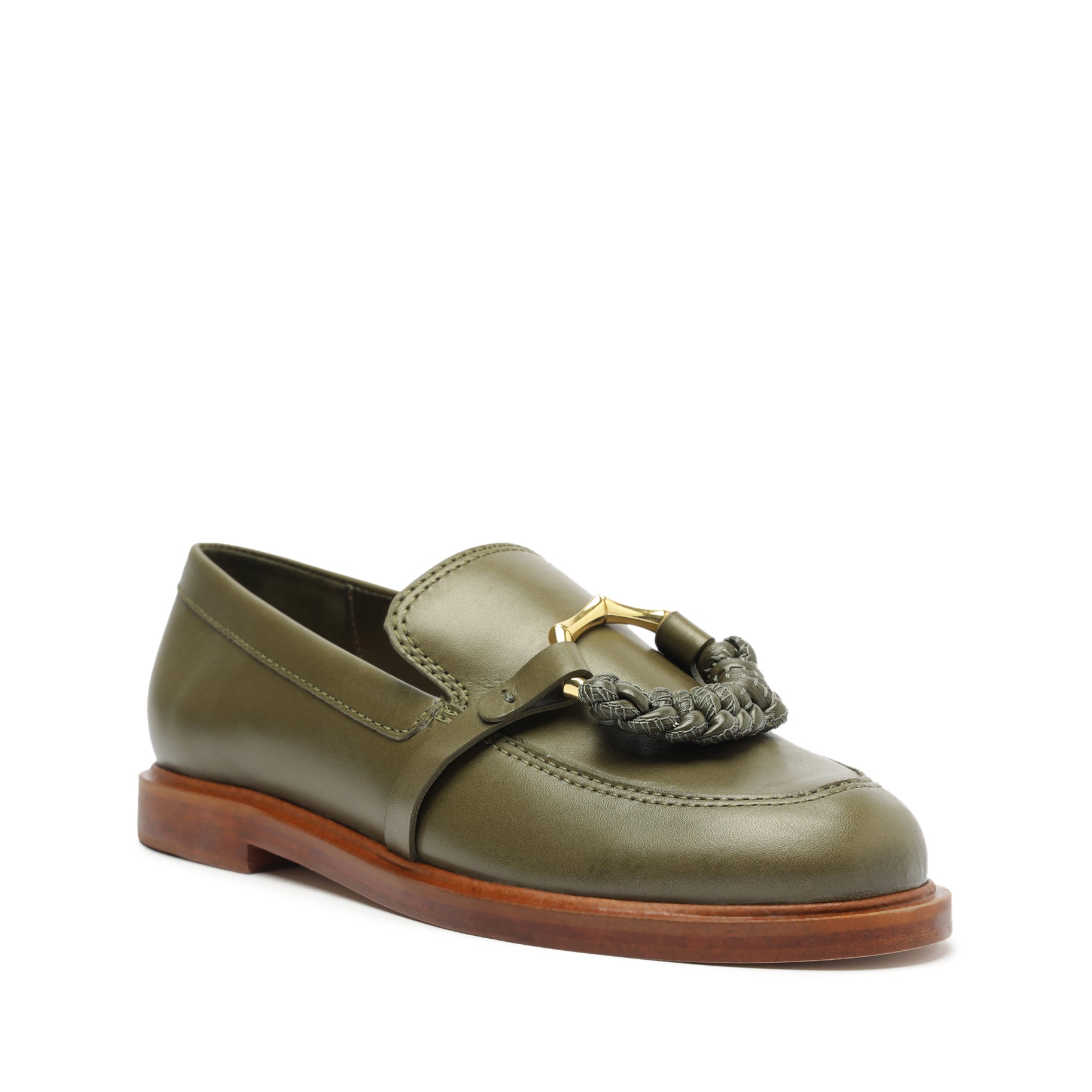 Rhino Leather Flat Flats PRE FALL 23    - Schutz Shoes