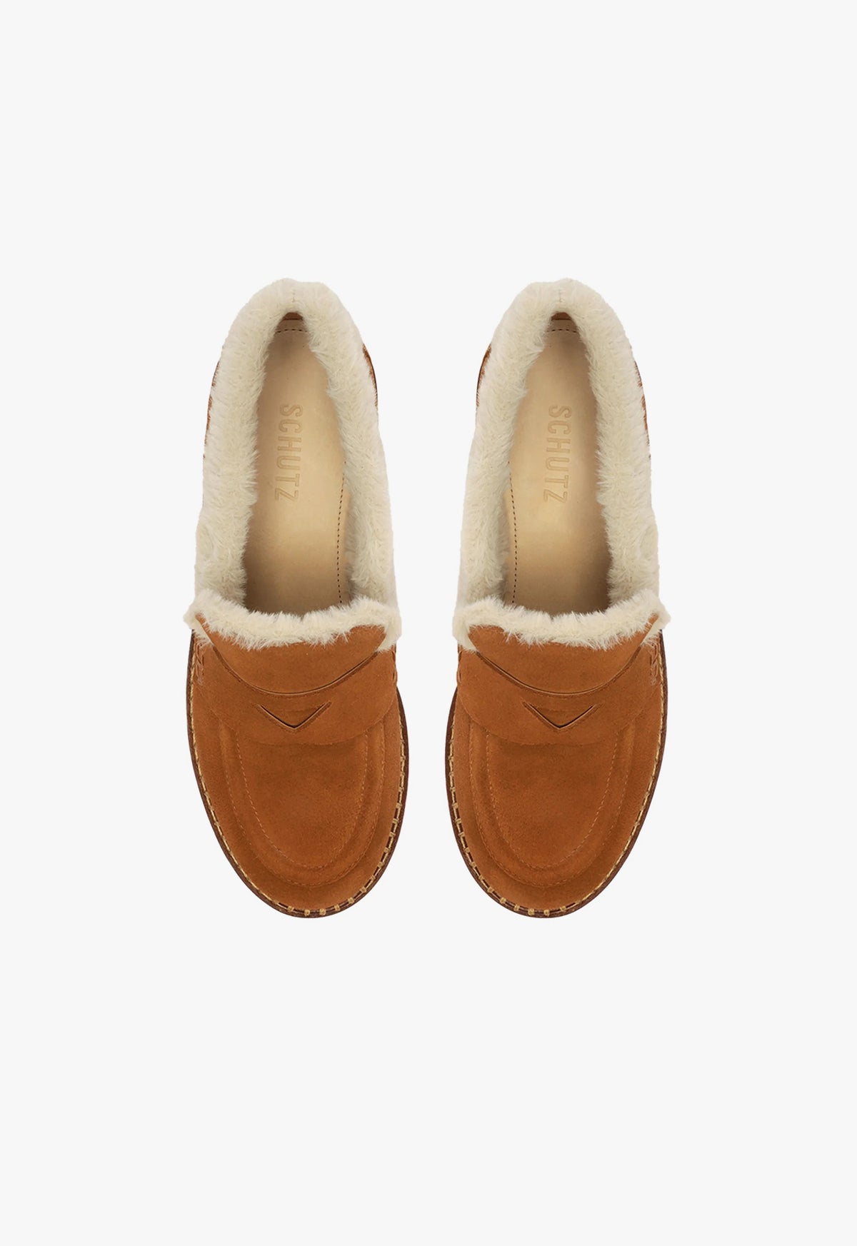 Christie Furry Flat Flats PRE FALL 23 - Schutz Shoes