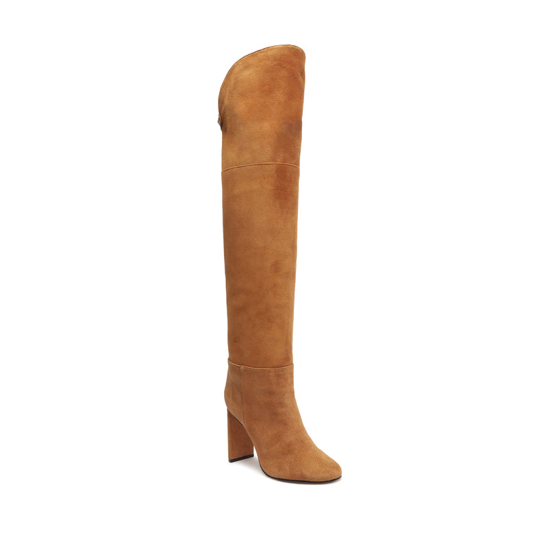 Austine Casual Over the Knee Suede Boot