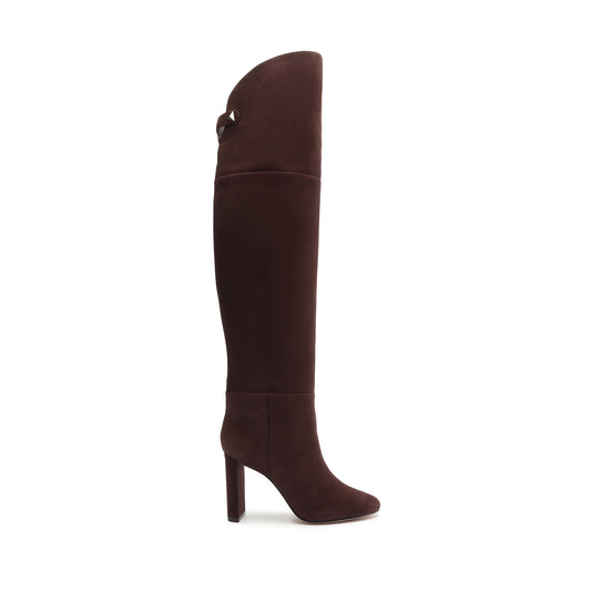 Austine Casual Over the Knee Suede Boot FALL 23 5 New Bison Suede - Schutz Shoes