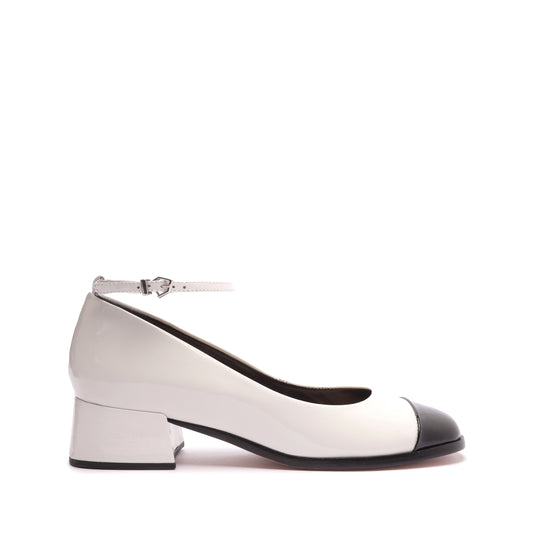 Dorothy Casual Leather Pump Pumps PRE FALL 23 5 White Patent Leather - Schutz Shoes