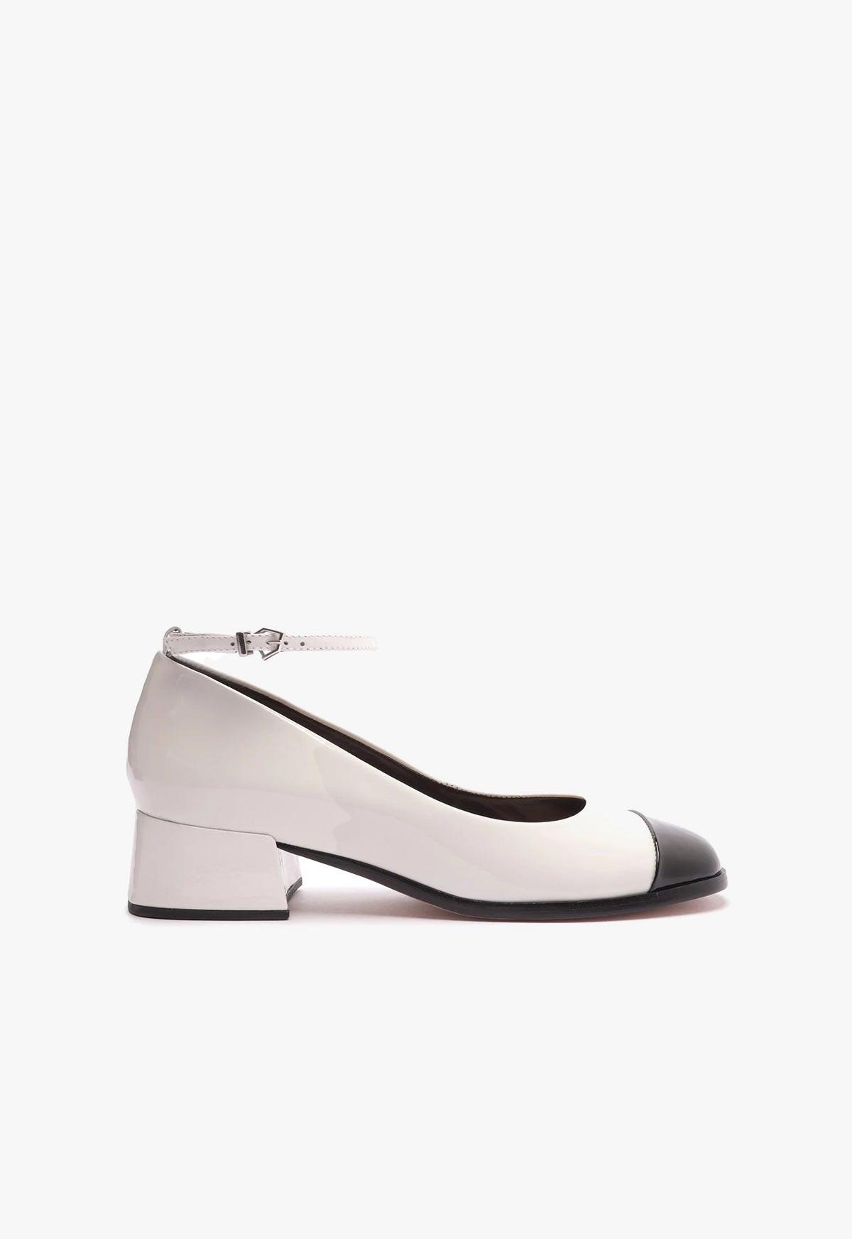 Dorothy Casual Leather Pump Pumps PRE FALL 23 5 White Patent Leather - Schutz Shoes