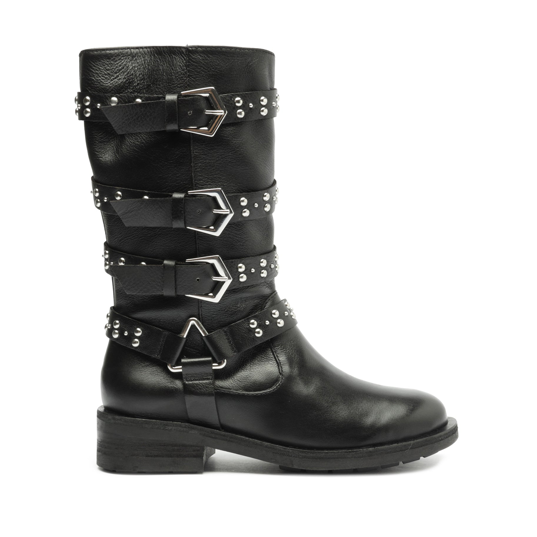 Gene Leather Boot Boots PRE FALL 23 5 Black Graxo Leather - Schutz Shoes