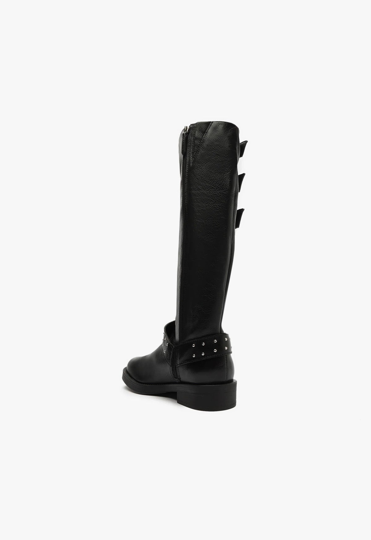 Luccia Buckle Graxo Leather Boot PRE FALL 23 - Schutz Shoes