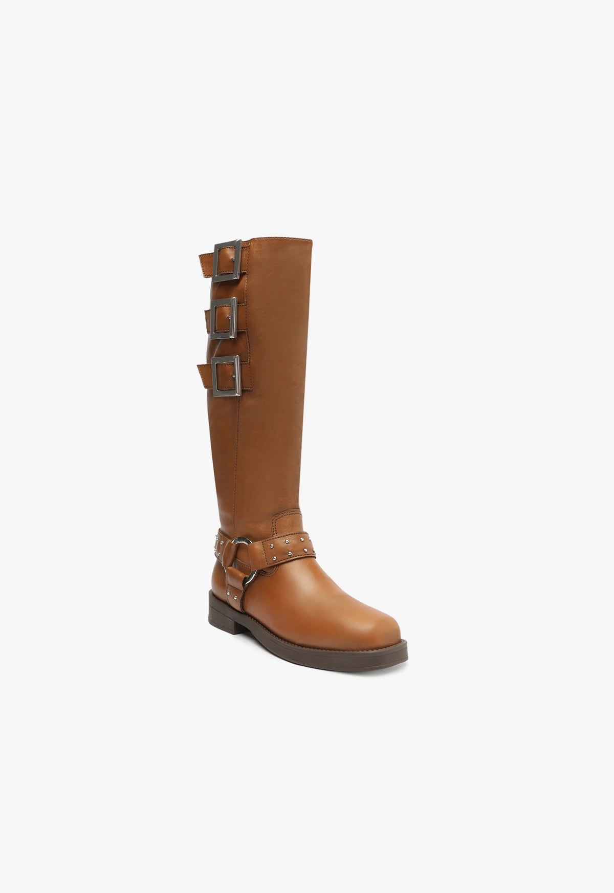 Luccia Buckle Graxo Leather Boot Boots PRE FALL 23    - Schutz Shoes