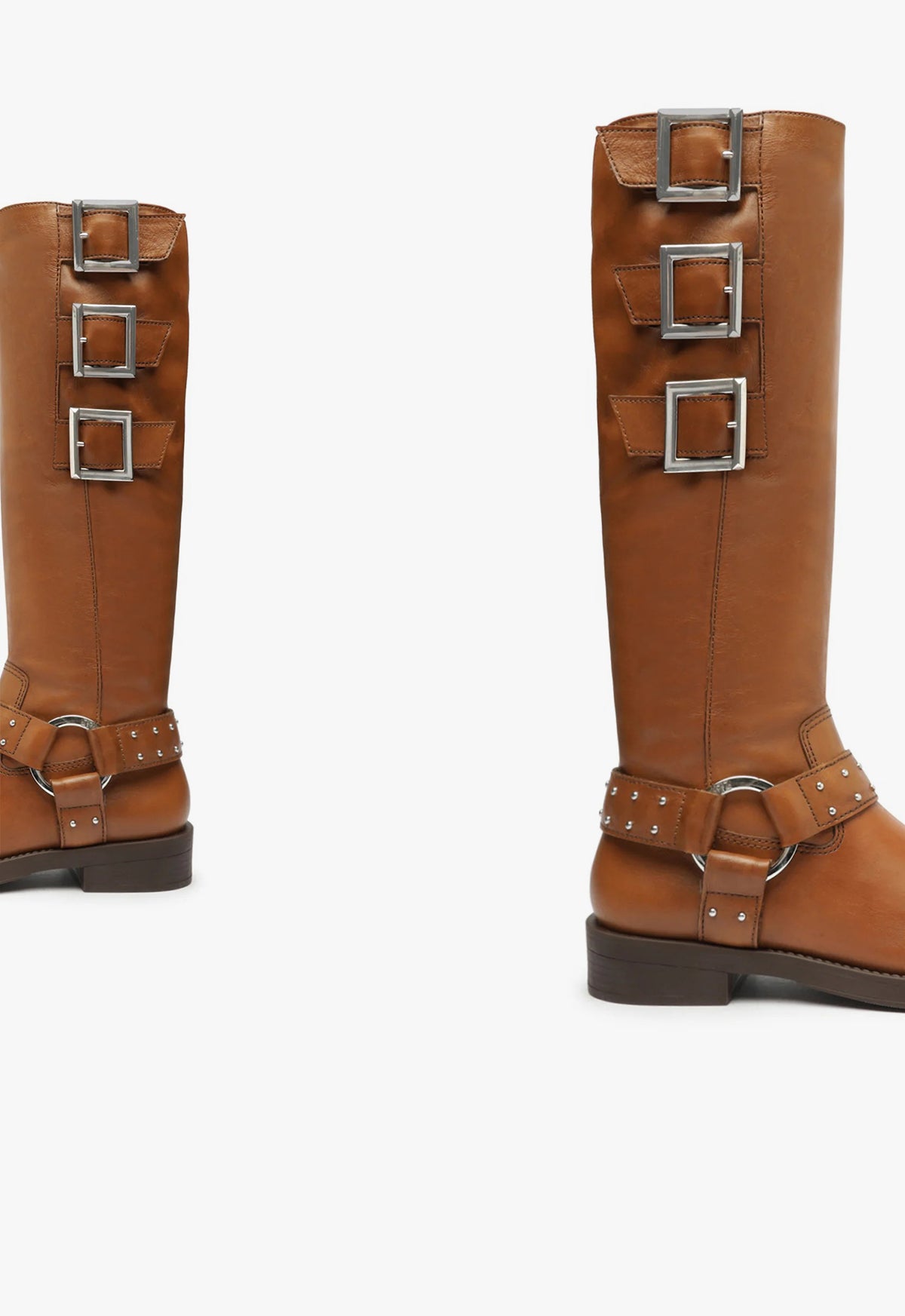 Luccia Buckle Graxo Leather Boot PRE FALL 23 - Schutz Shoes