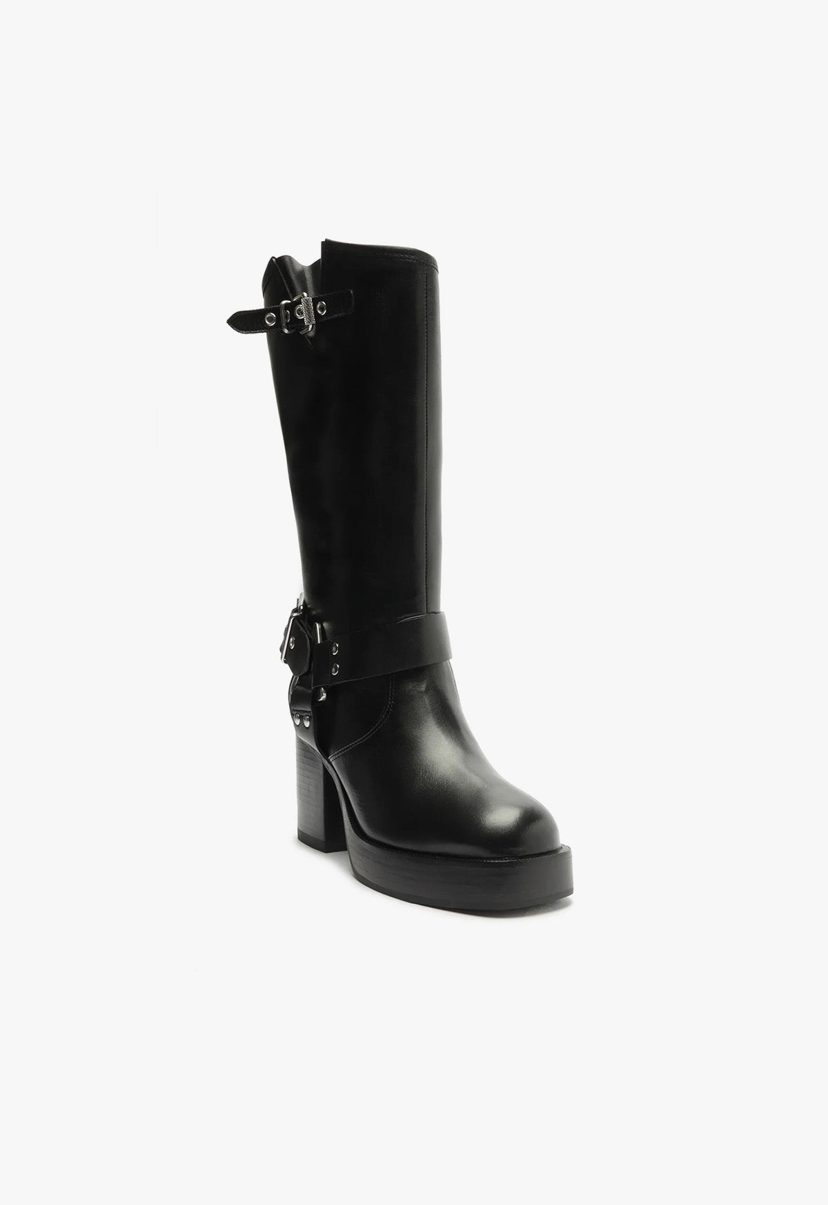 Kiara Block Atanado Leather Boot Boots FALL 23 - Schutz Shoes