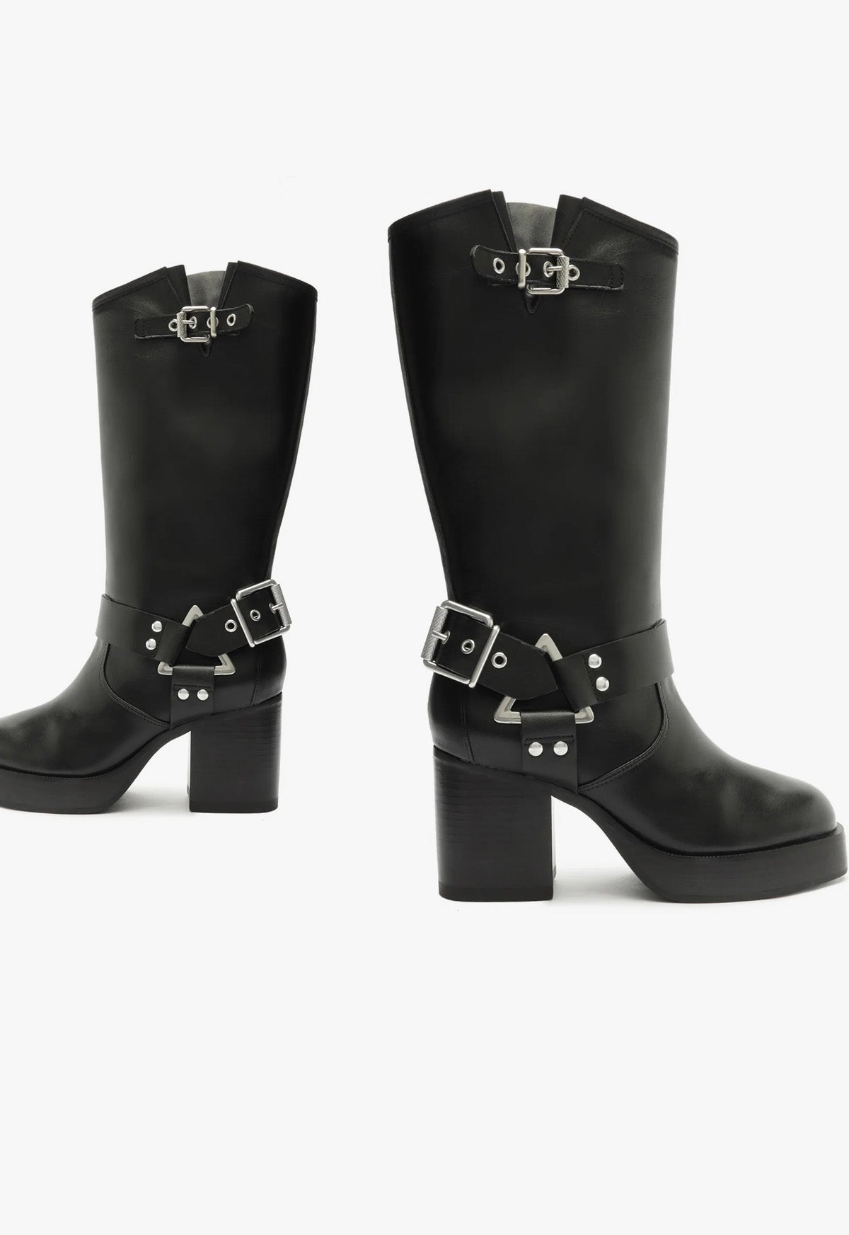 Kiara Block Atanado Leather Boot Boots FALL 23 - Schutz Shoes