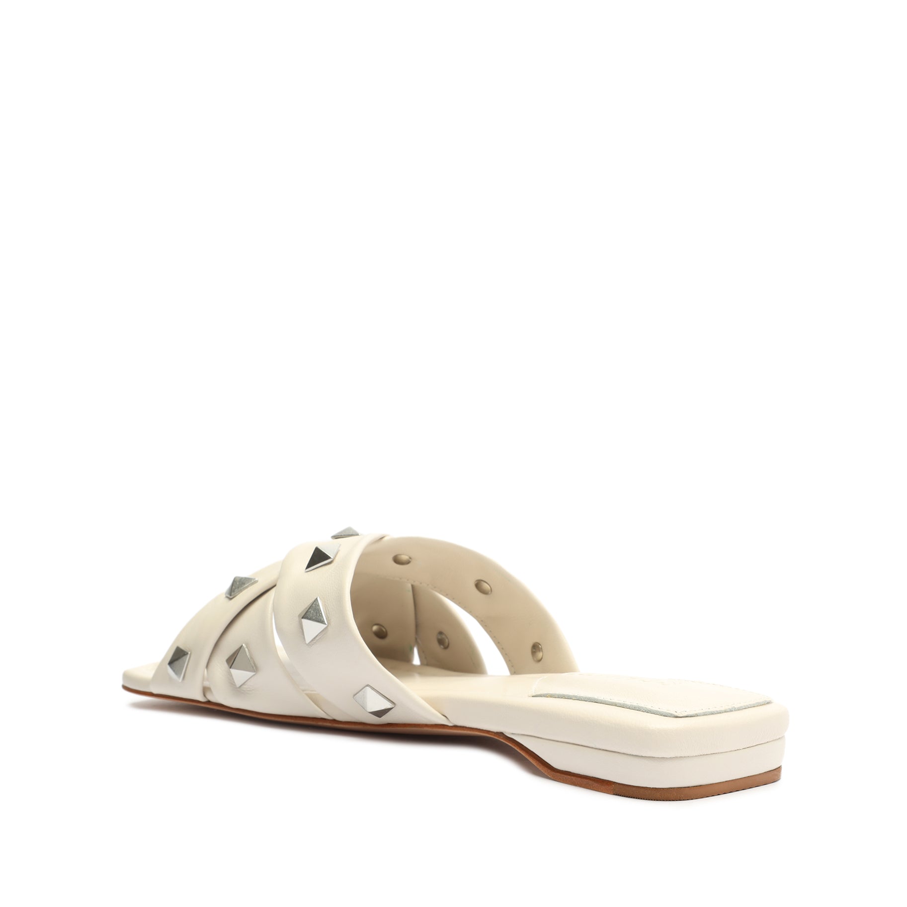 Roxanne Nappa Leather Sandal Flats OLD    - Schutz Shoes