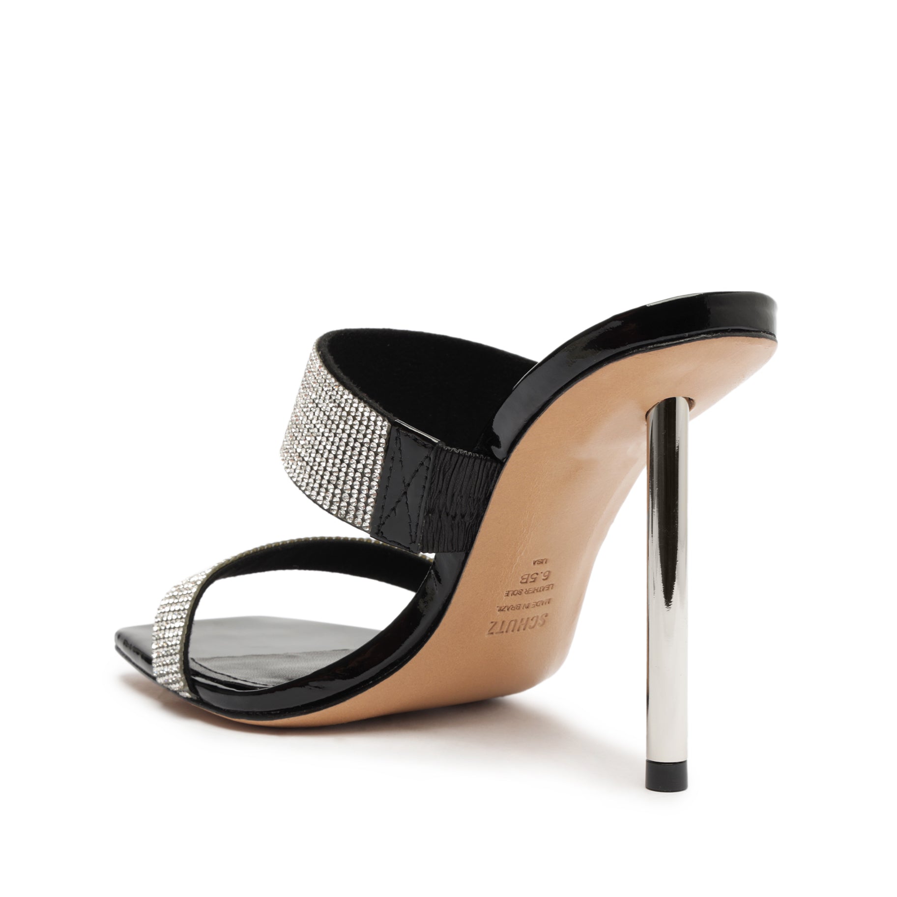 Liam Metallic Nappa Leather Sandal RESORT 24 - Schutz Shoes