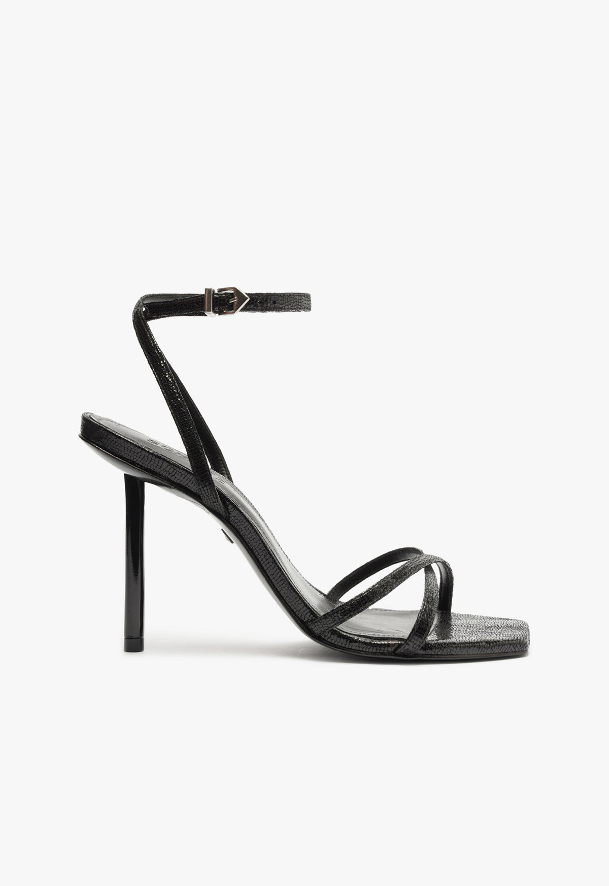 Eva Sandal Sandals Fall 24 5 Black Leather - Schutz Shoes