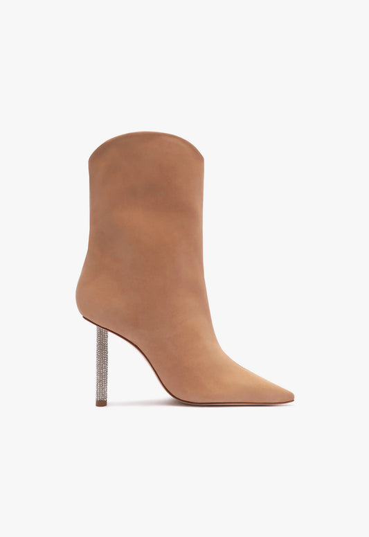 Marjorie Nubuck Bootie Booties WINTER 23 5 True Beige Nubuck - Schutz Shoes