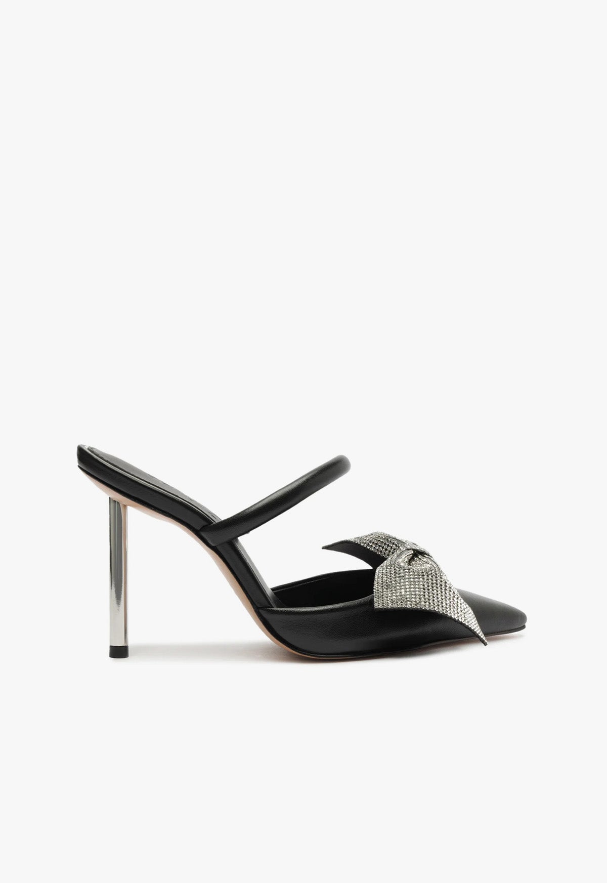 Mila Nappa Leather Pump Pumps RESORT 24 5 Black Nappa Leather - Schutz Shoes