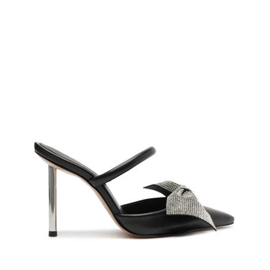 Mila Nappa Leather Pump Pumps RESORT 24 5 Black Nappa Leather - Schutz Shoes