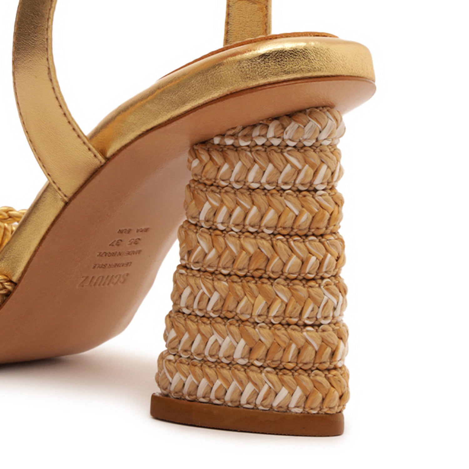 Amara Nappa Metallic Sandal Sandals Spring 24    - Schutz Shoes