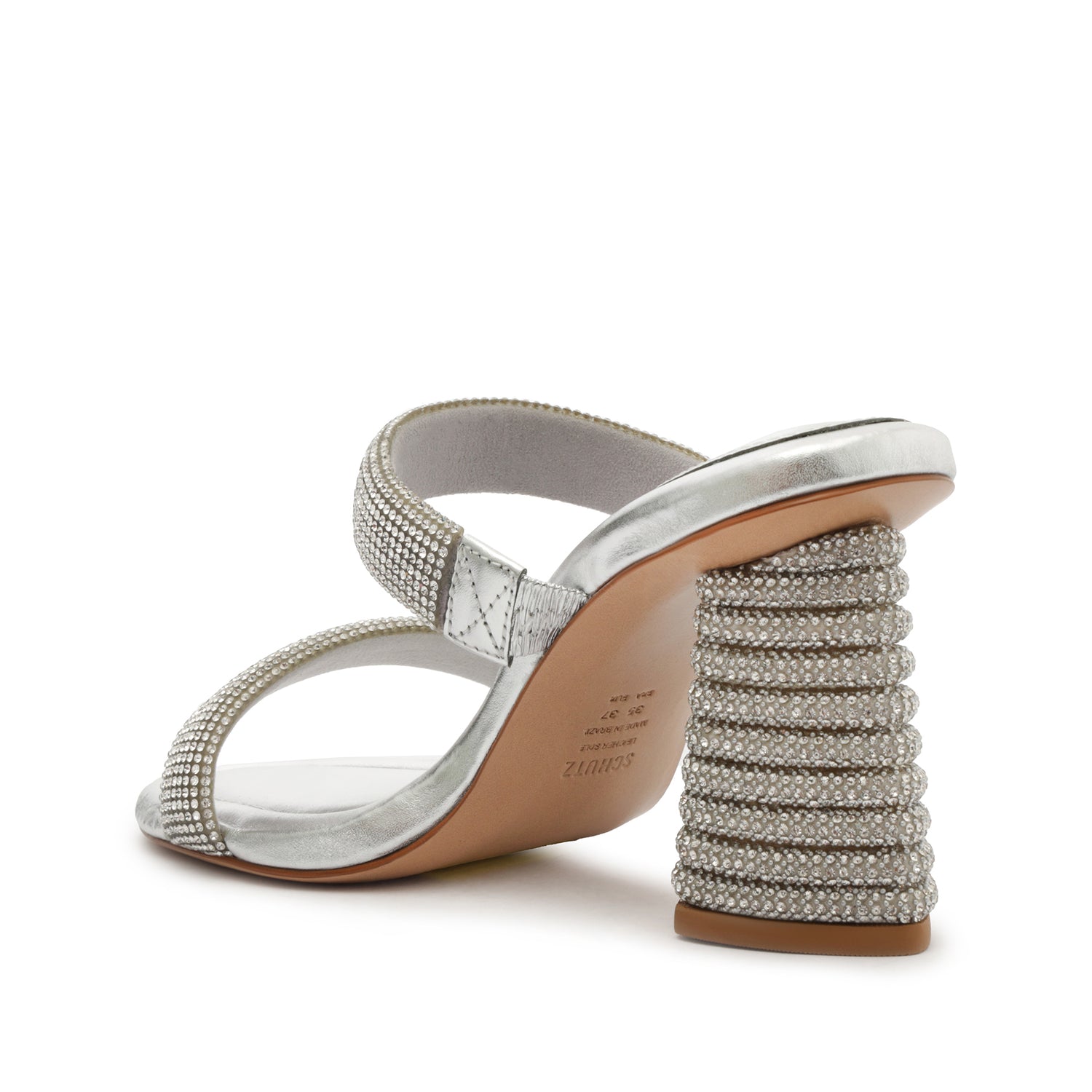 Tully Glam Metallic Nappa Sandal Sandals Spring 24    - Schutz Shoes